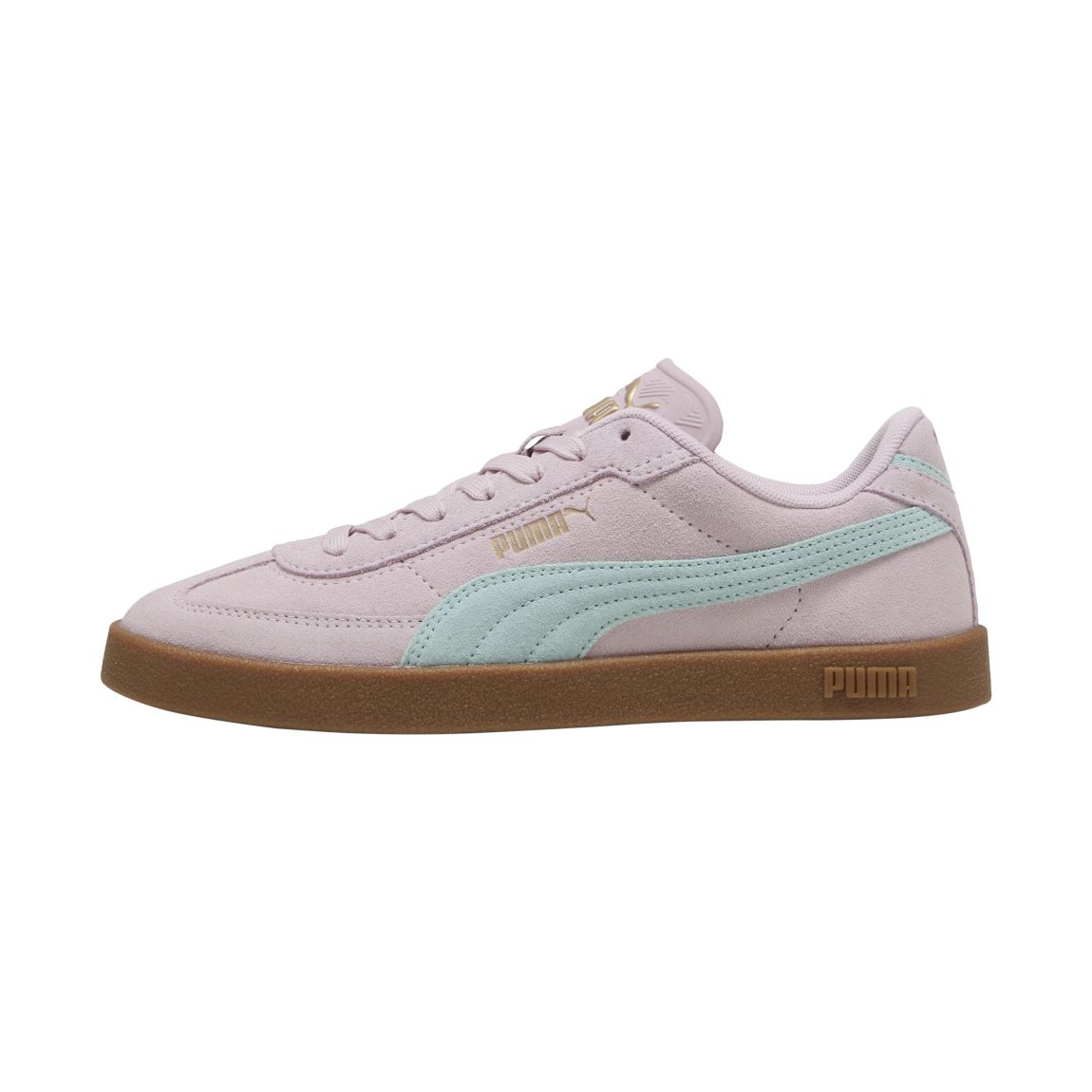 Basket Cuir Club II Era Suede Rose mauve - Vert main product photo