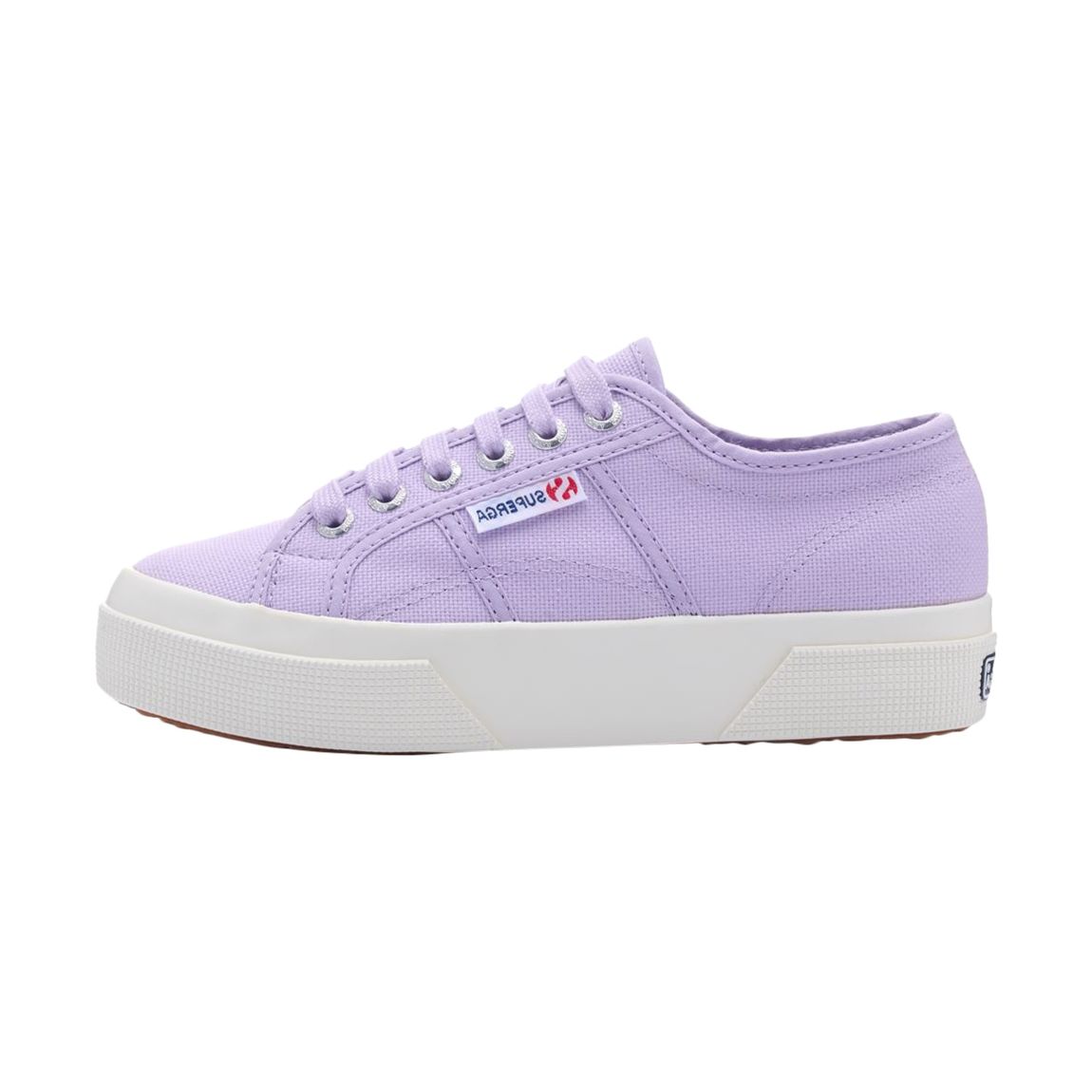 Basket Basse à Lacets Superga Platform Violet- Lilla main product photo