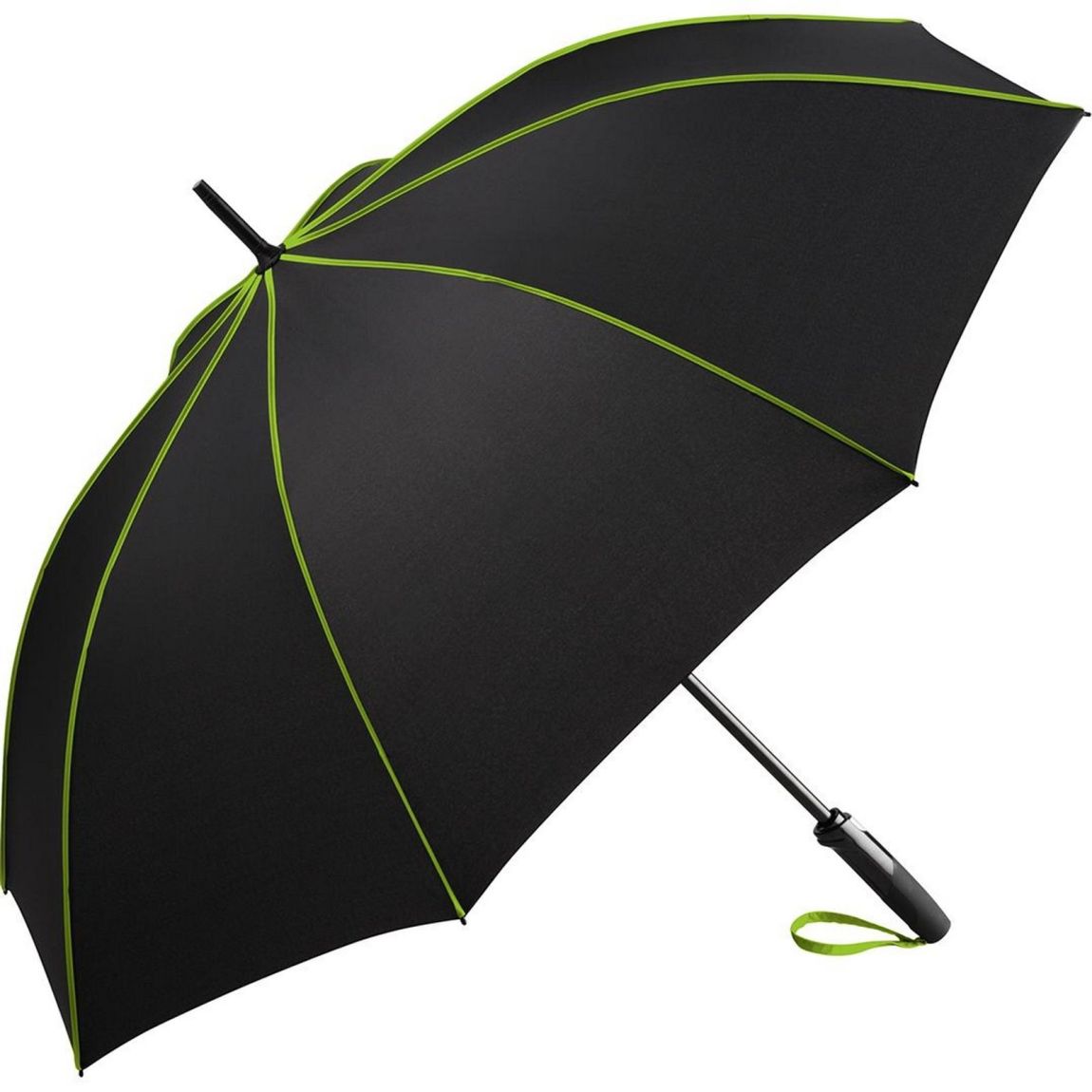 Parapluie Pliant Noir / Vert Clair main product photo