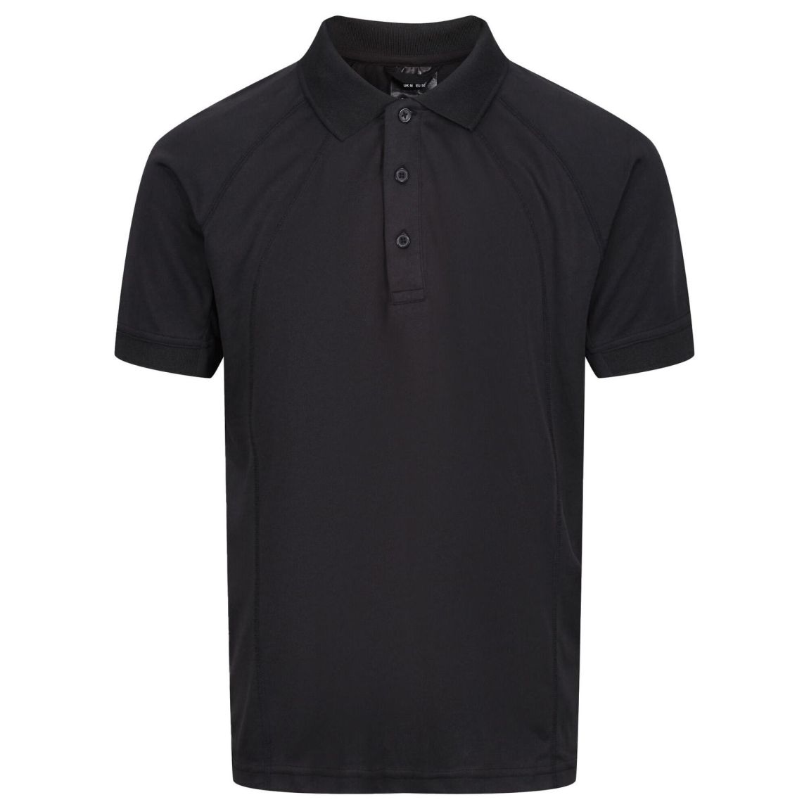 Polo À Manches Courtes Noir main product photo