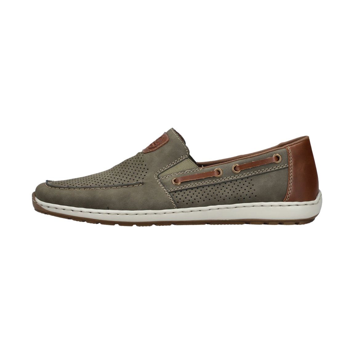 Mocassin Cuir Morelia Vert main product photo