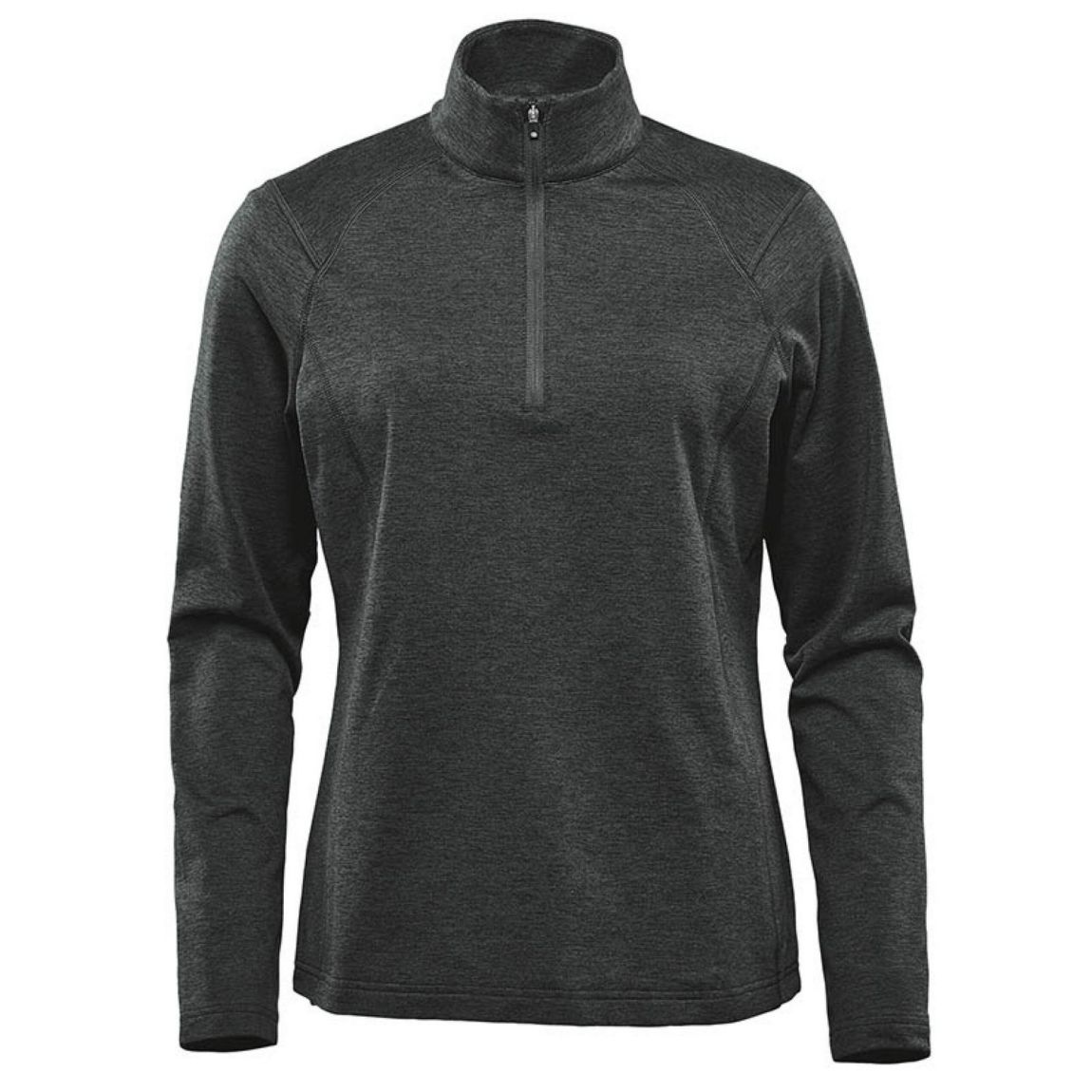 Pull Treeline Performance Noir Chiné main product photo