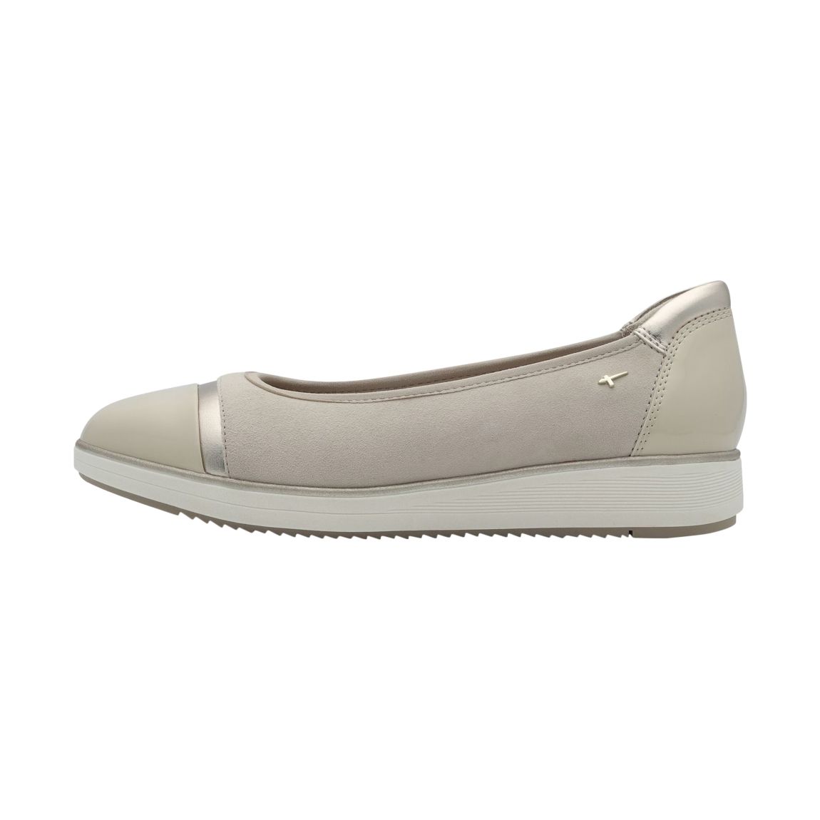 Ballerine Cuir Beige main product photo