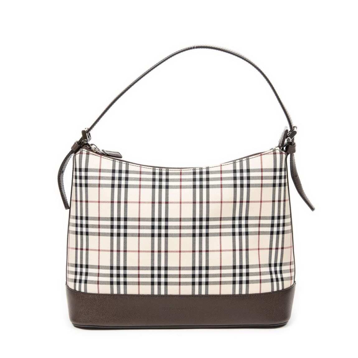 Burberry Zip Hobo en Beige/Marron main product photo