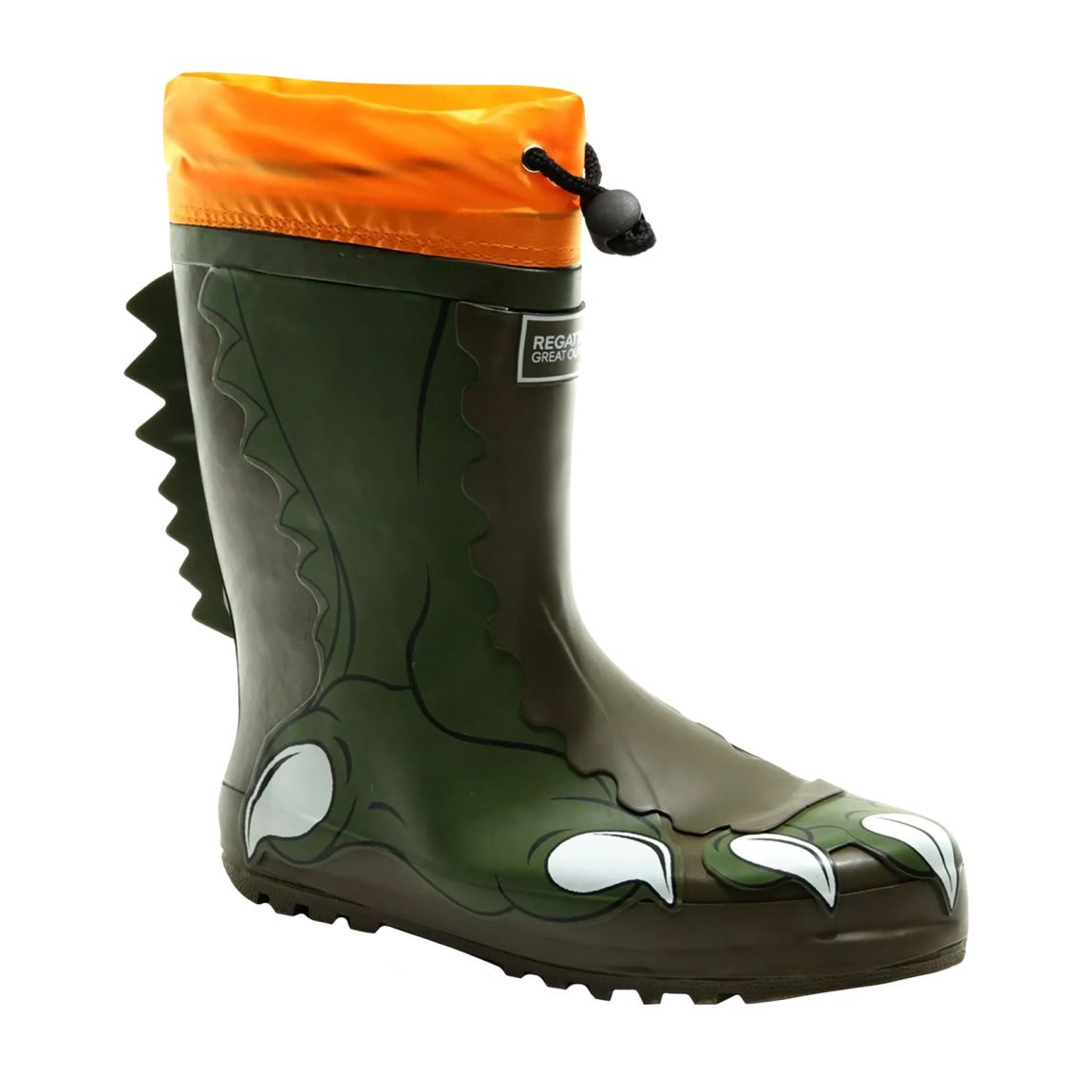 Bottes Mudplay Kaki Foncé / Rouge Orangé main product photo