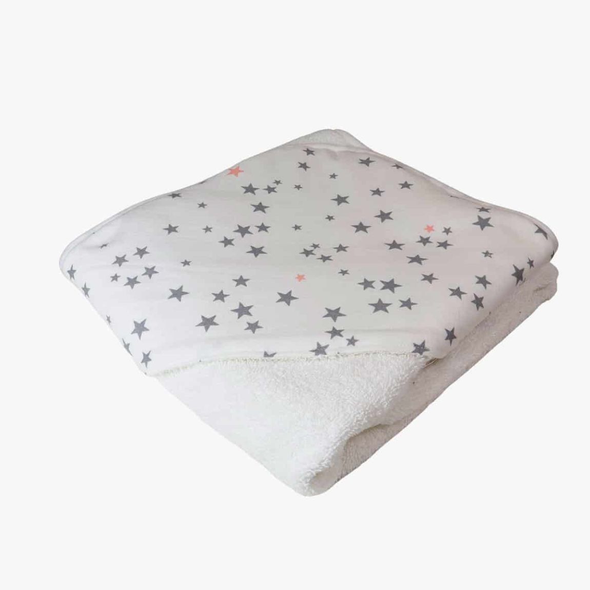 Cape de bain bébé coton éponge ÉTOILE main product photo
