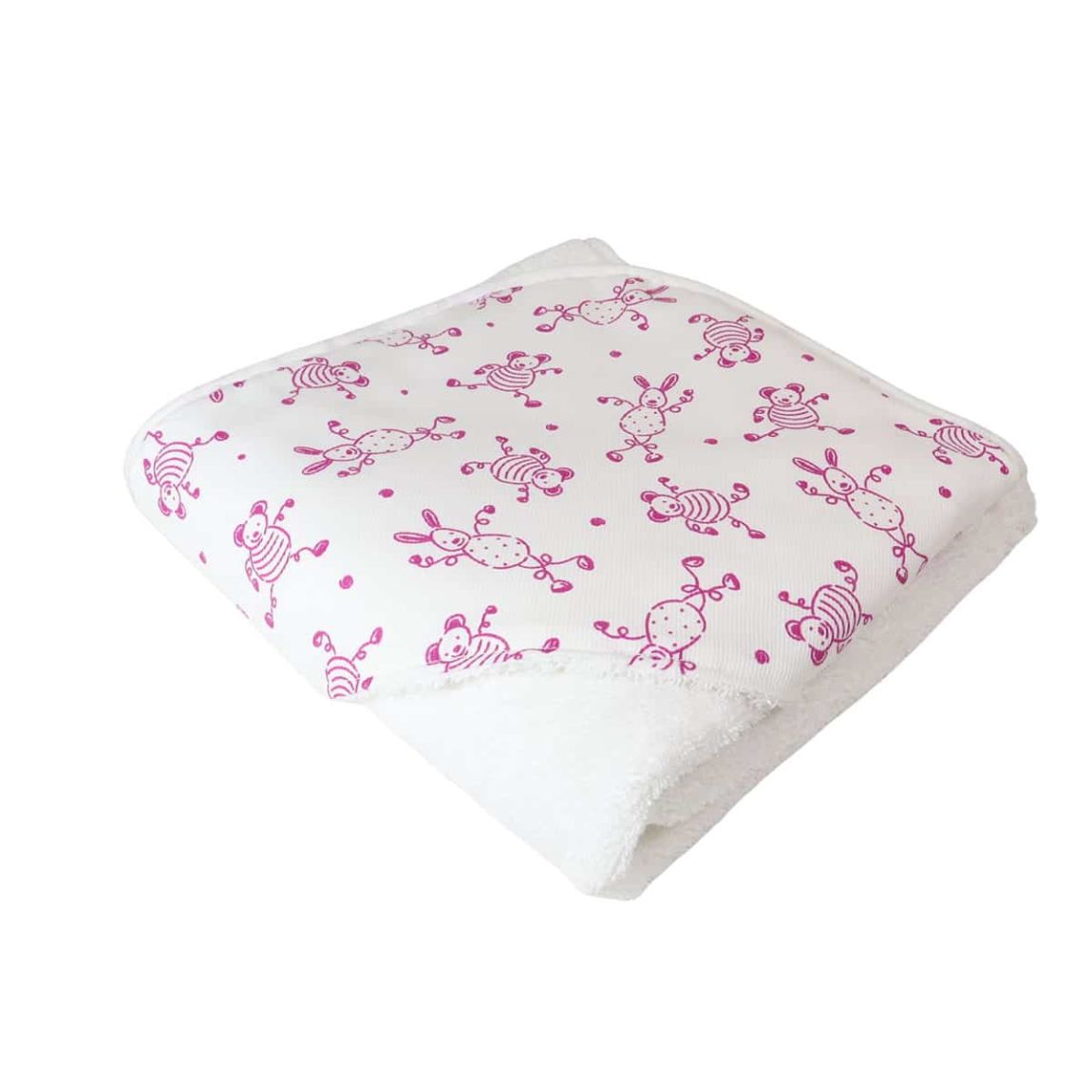 Cape de bain bébé coton éponge TOURNICOQUIN main product photo