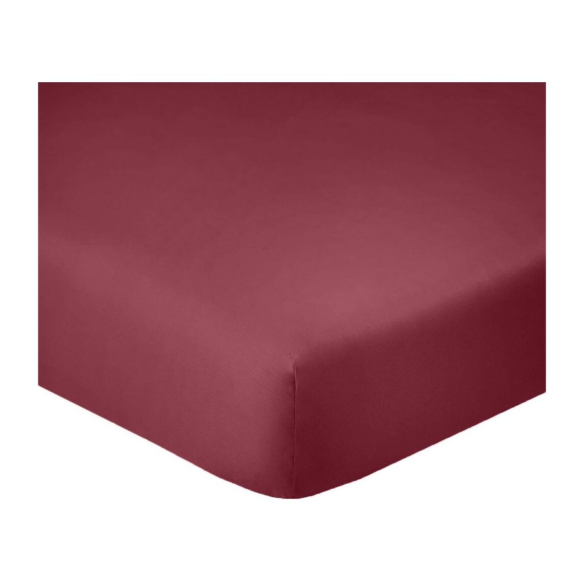 Drap Housse 100% Coton Cerise main product photo