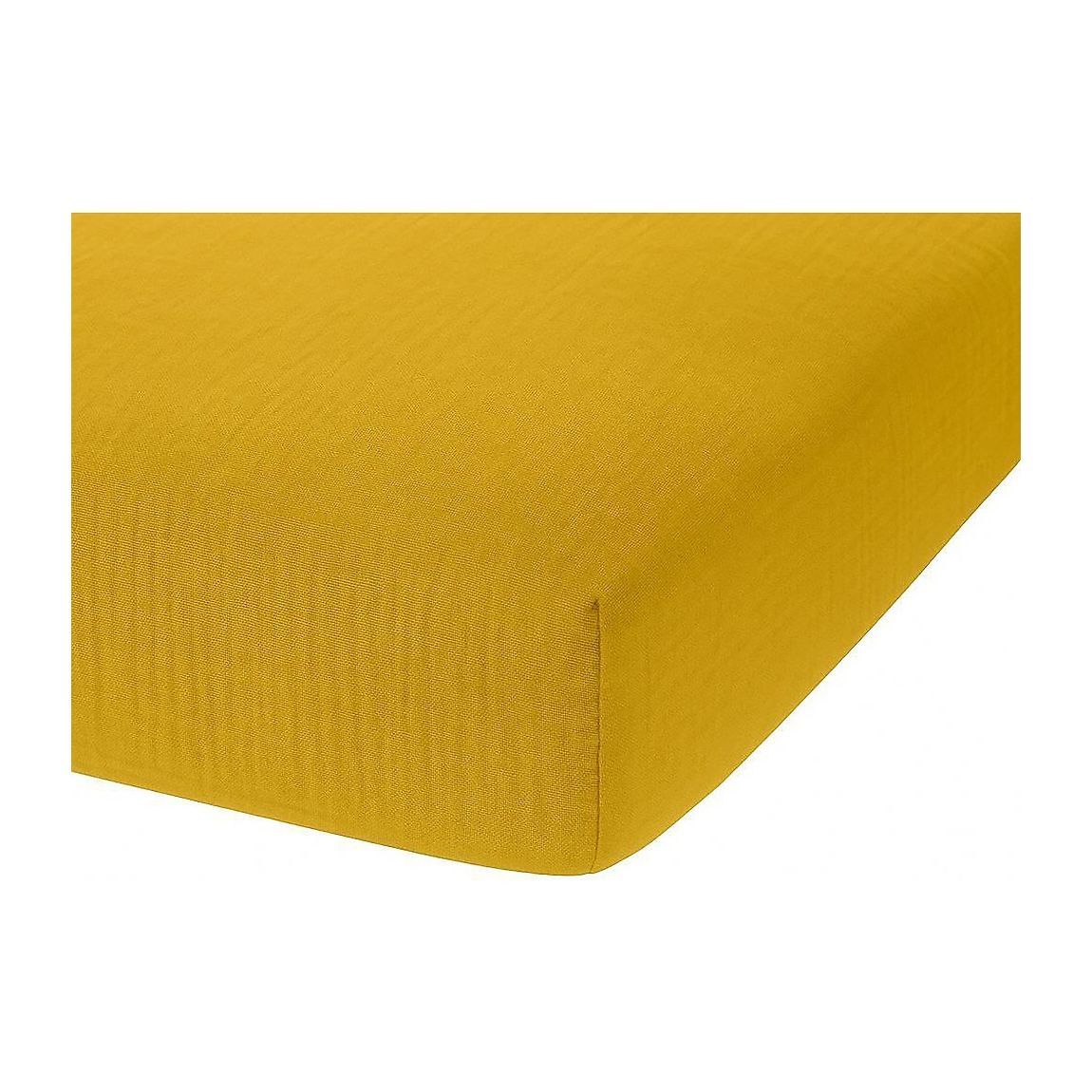 Drap Housse 100% Gaze De Coton Safran main product photo