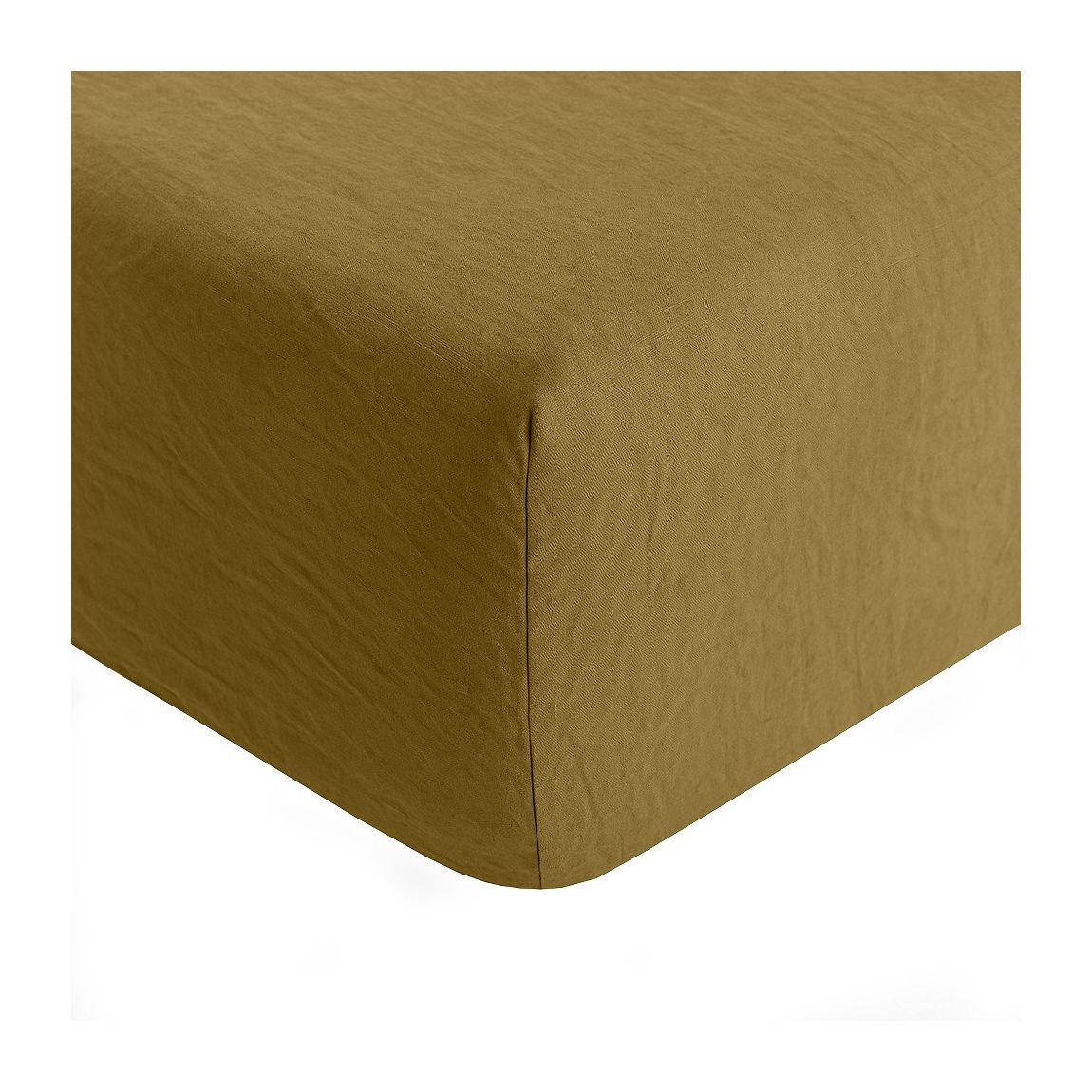 Drap Housse 100% Lin Lave Moka main product photo