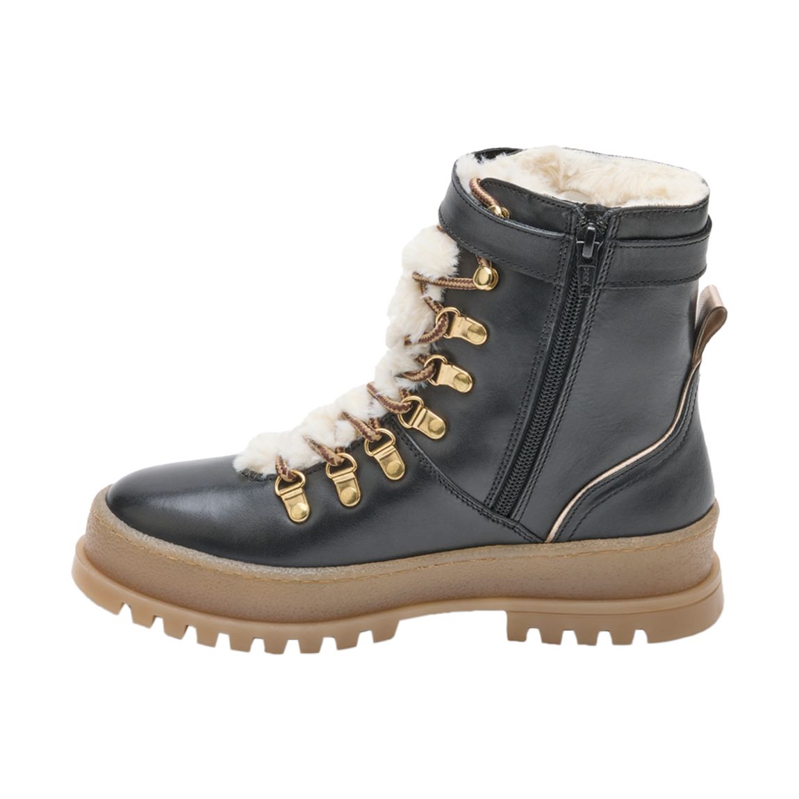 Bottines Cuir Valeria Noir main product photo