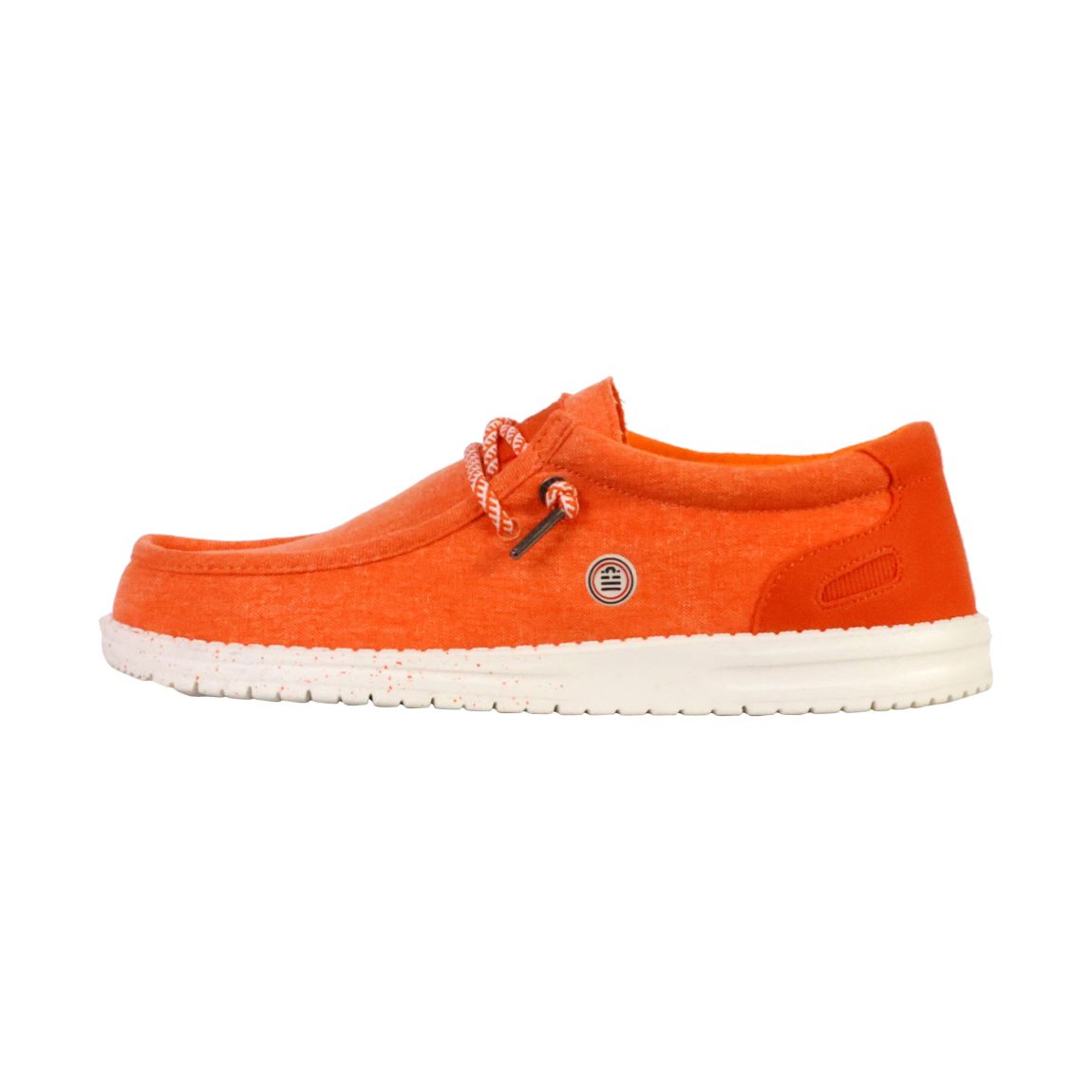 Mocassin Cuir Saint Jean Orange main product photo