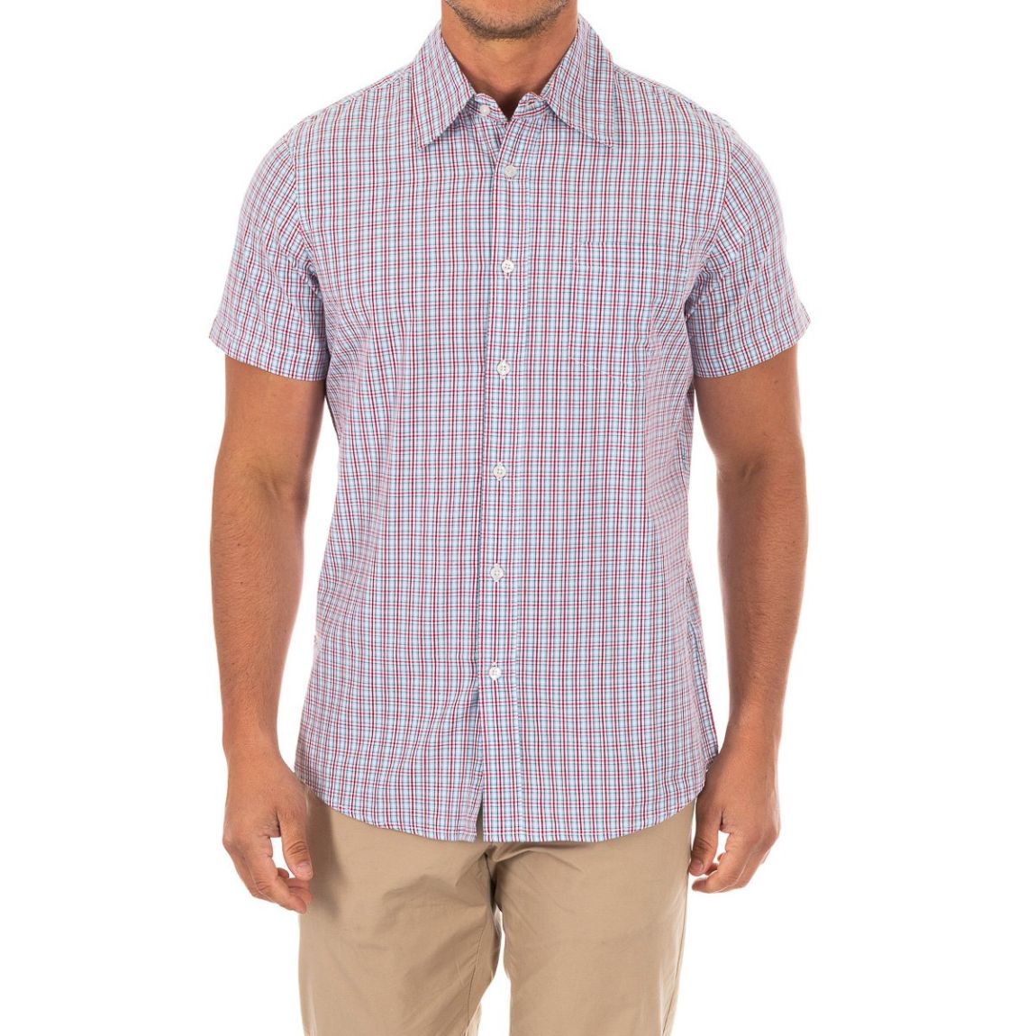Chemise manches courtes col revers AFH0030 homme main product photo