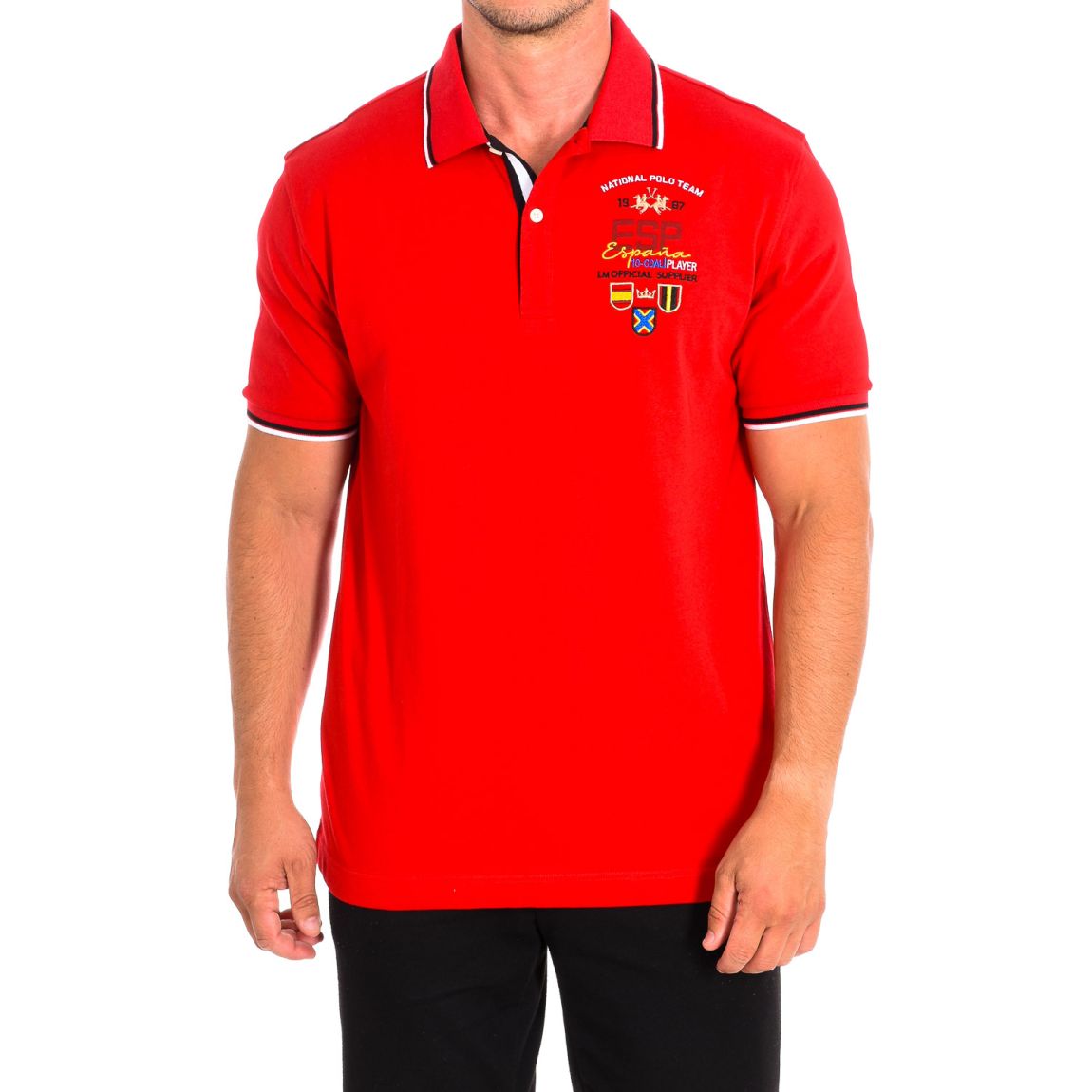 Polo à manches courtes TMP312-JS303 homme main product photo