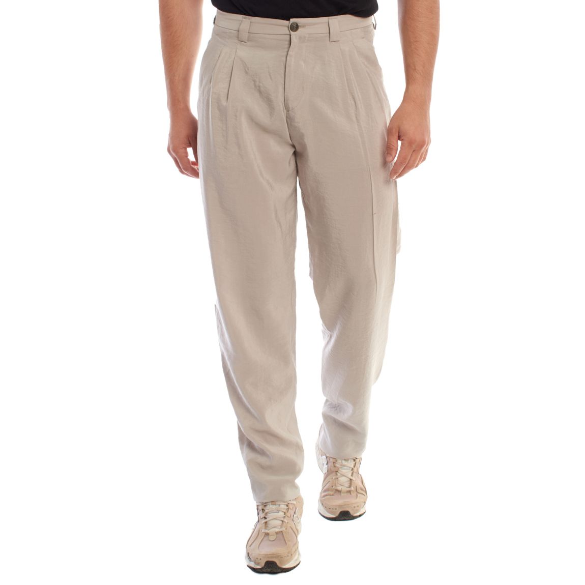 Pantalon chino coupe slim pour homme 3H1P20 main product photo