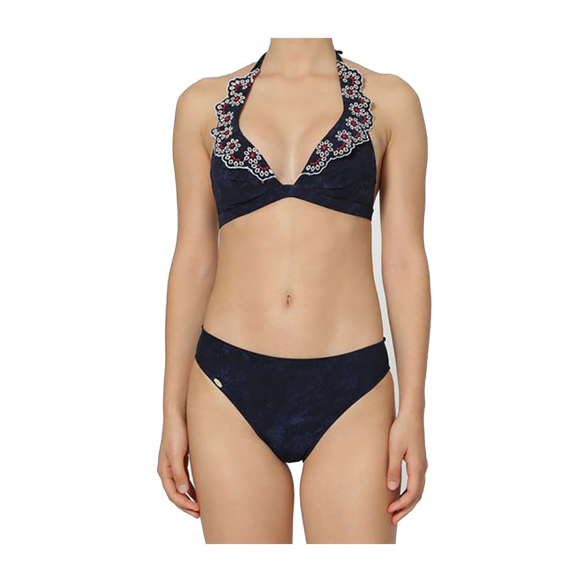 Ensemble bikini femme CF87-701022-842 avec armatures et volants main product photo