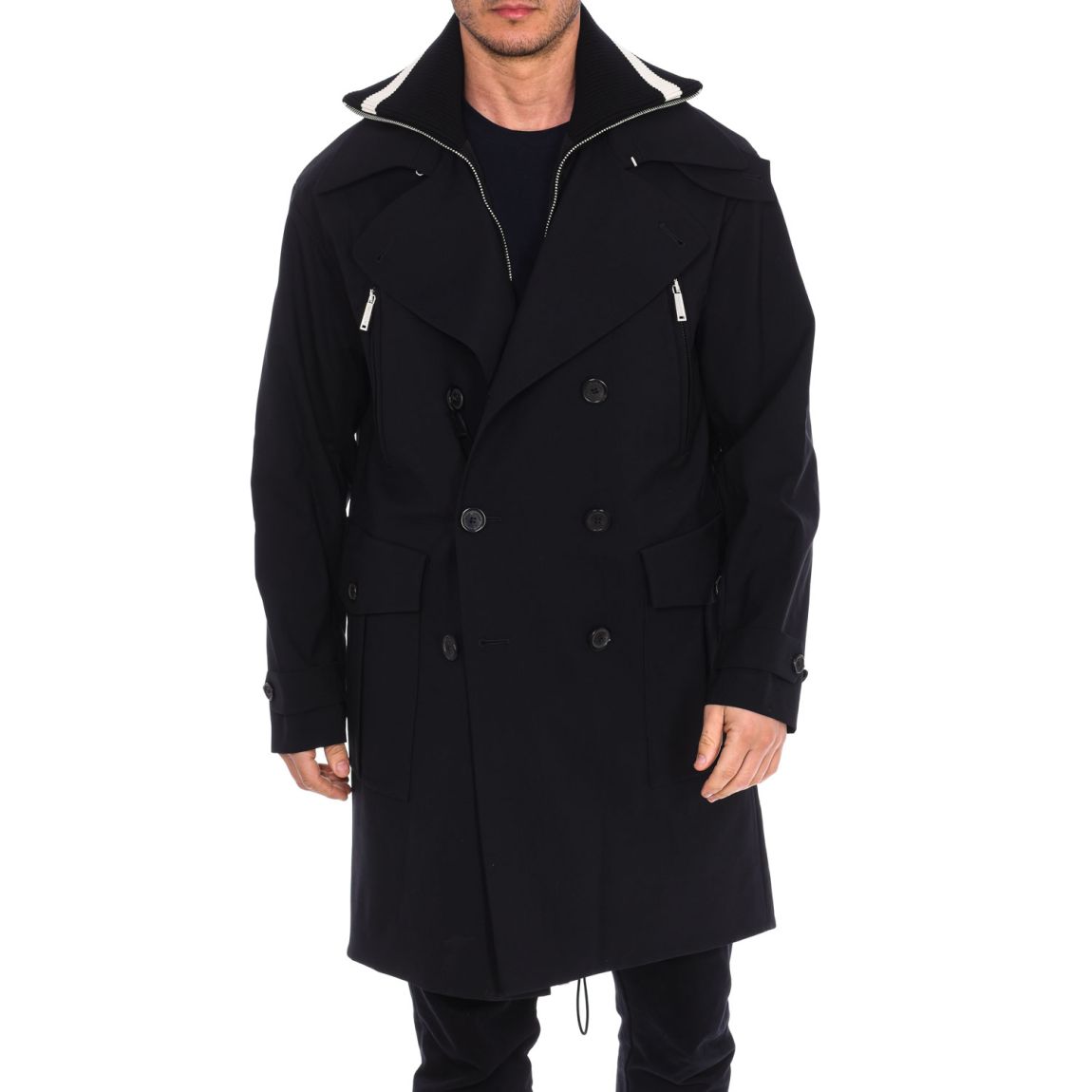 Trench-coat double épaisseur pour homme S74AH0094-S40320 main product photo
