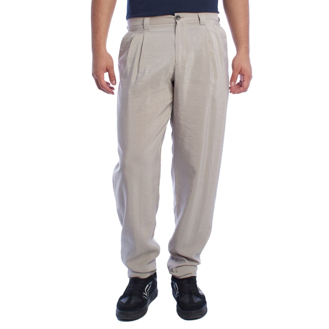 Pantalon chino plissé pour homme I1PWI0 main product photo