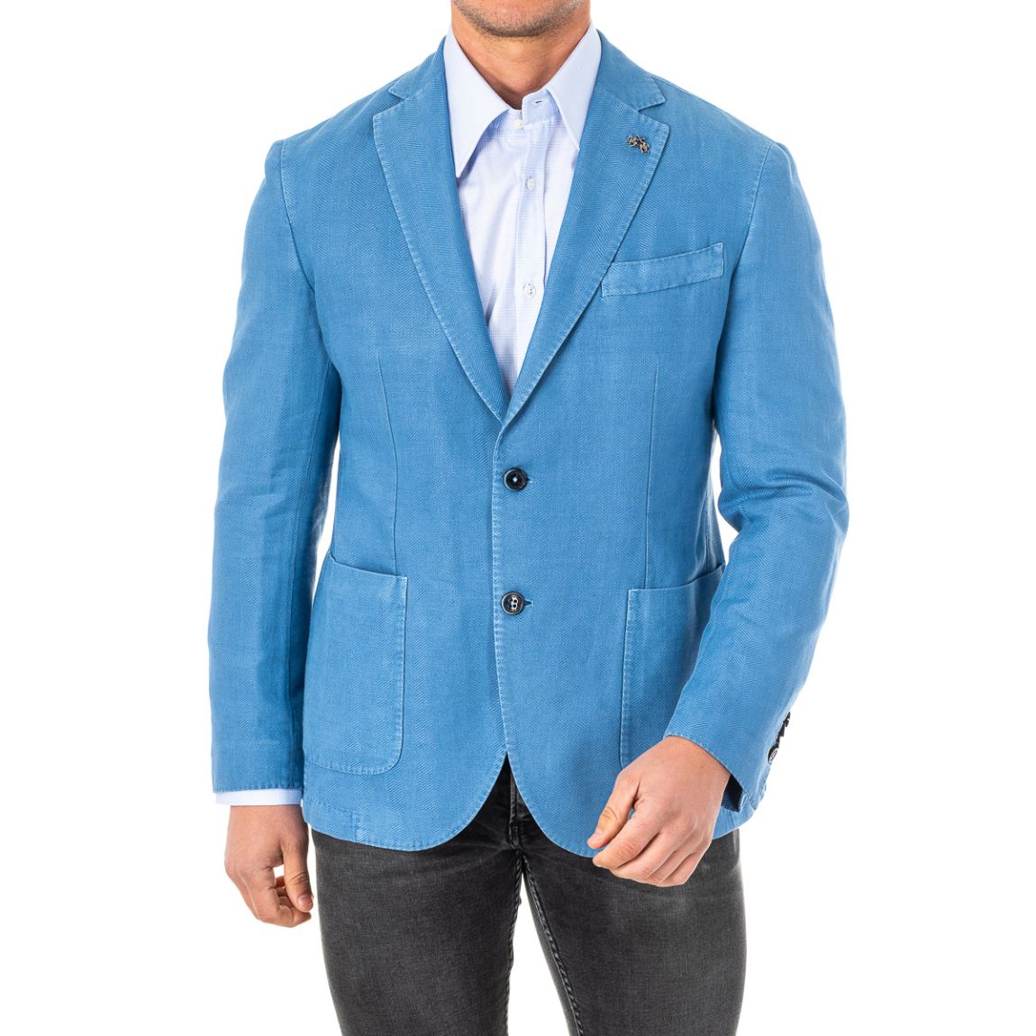 Blazer manches longues col revers JMJA01 homme main product photo