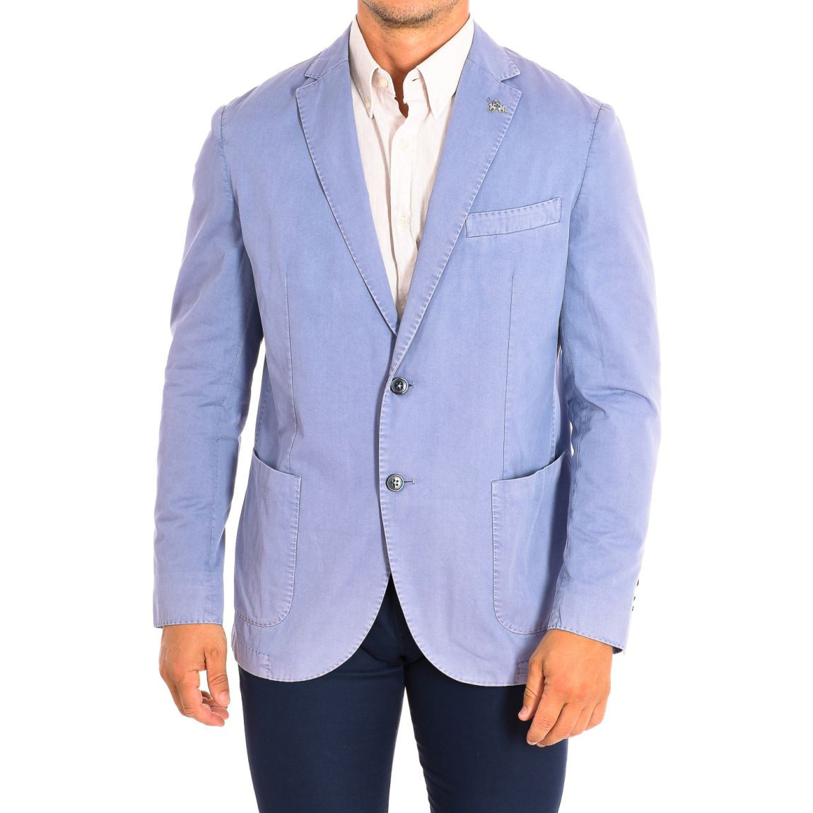 Blazer homme coupe classique à manches longues HMJA07-TW133 main product photo