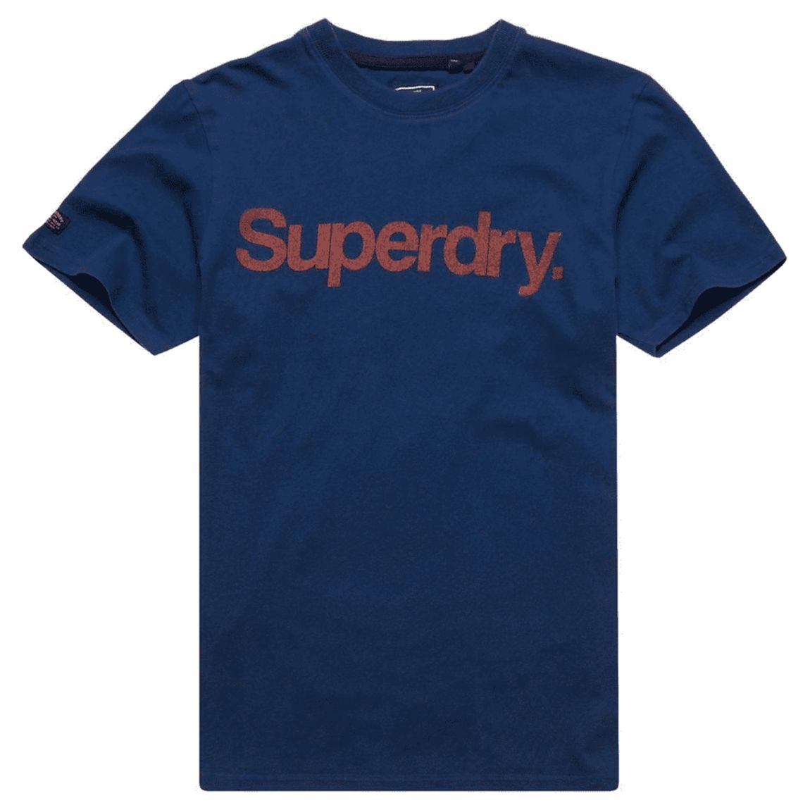 Tee Shirt Superdry Vintage Classic Bleu main product photo