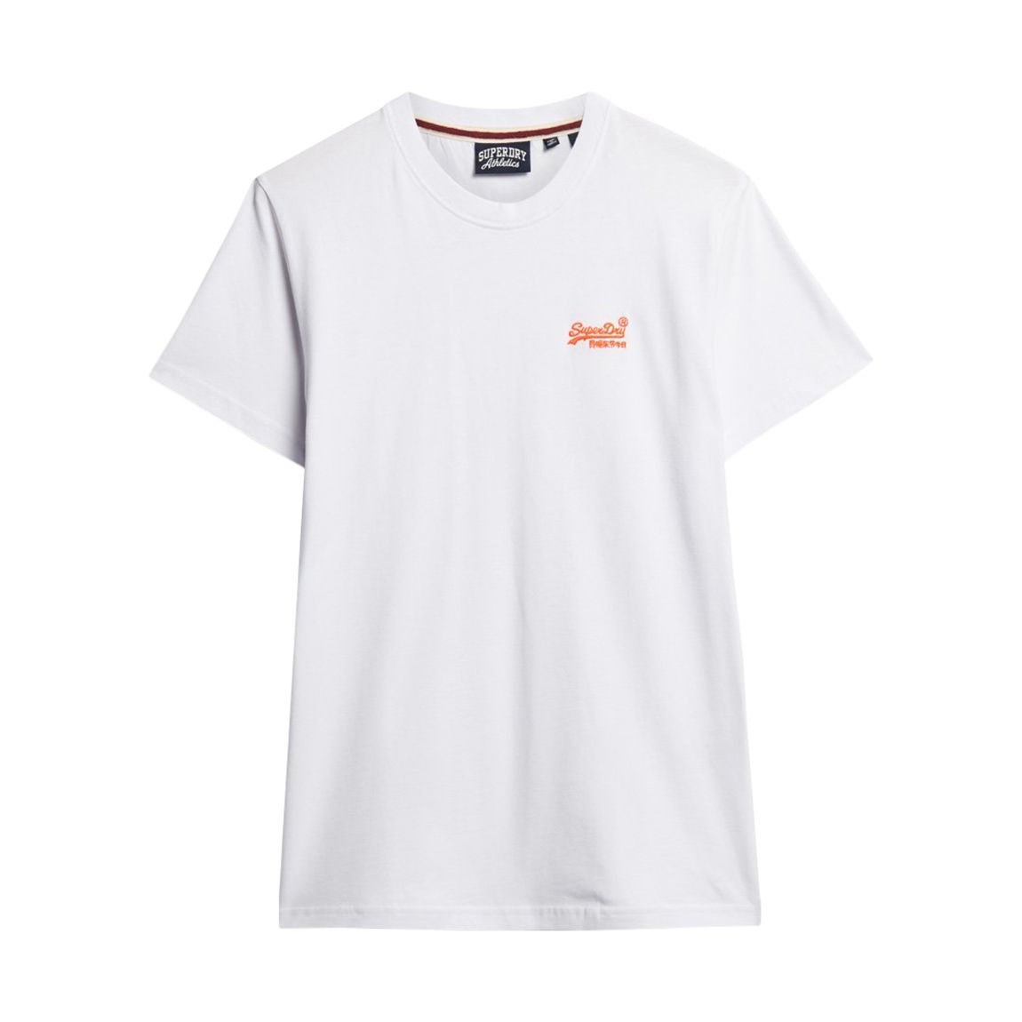 Tee Shirt Superdry Vintage Logo Emb Blanc/Orange main product photo