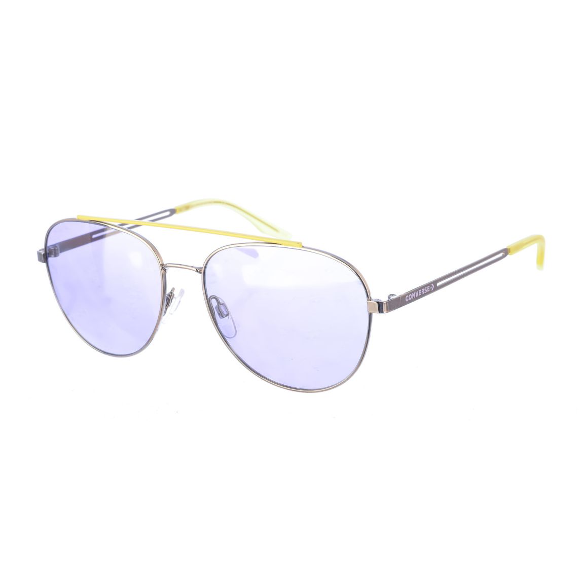 Lunettes de soleil style pilote en métal CV100S pour femme main product photo