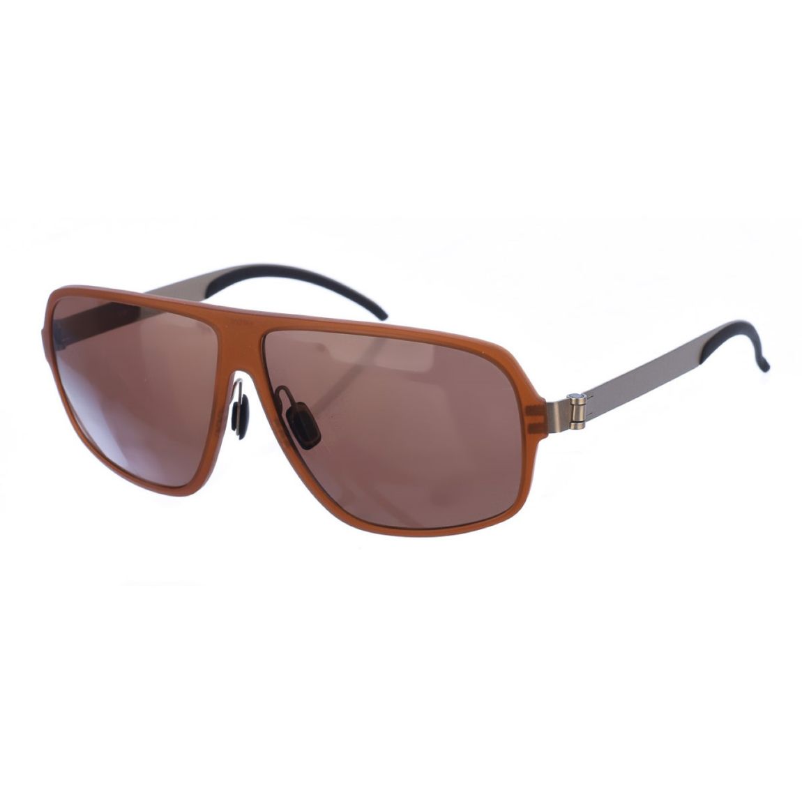 Lunettes de soleil rectangulaires en acétate M3018 pour homme main product photo