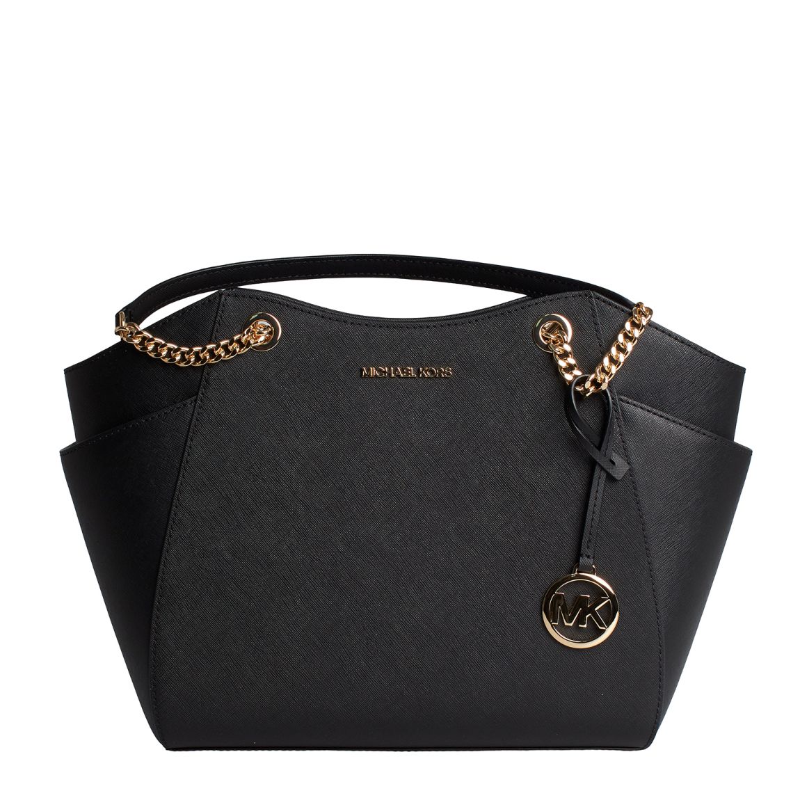 Grand sac à bandoulière en cuir Jet Set Travel 35F4STVE3V pour femme main product photo