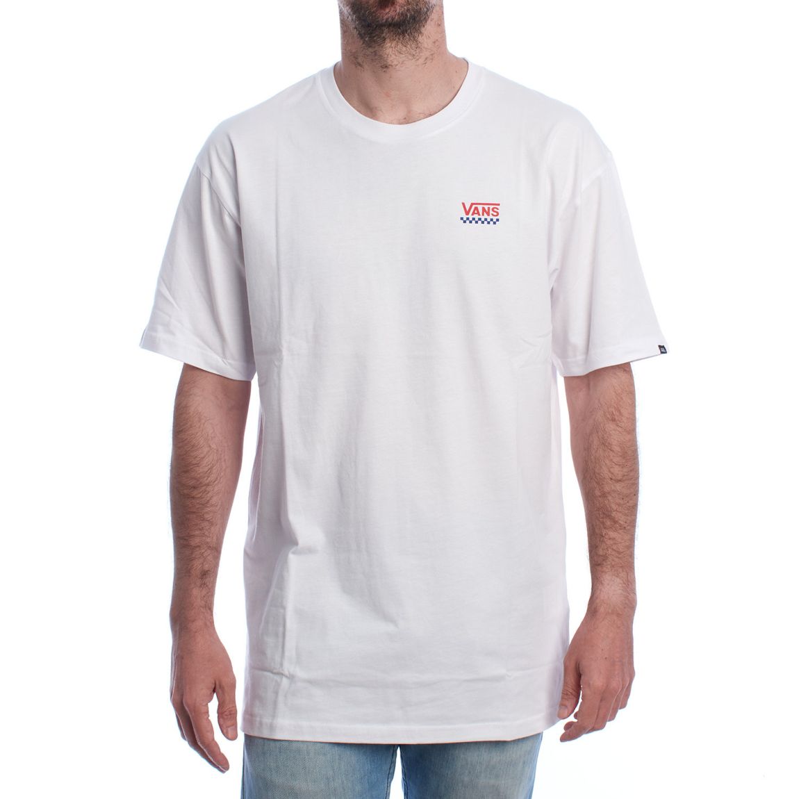 T-shirt à manches courtes pour homme avec logo sur la poitrine gauche II VN0A7TLGKSF1 main product photo