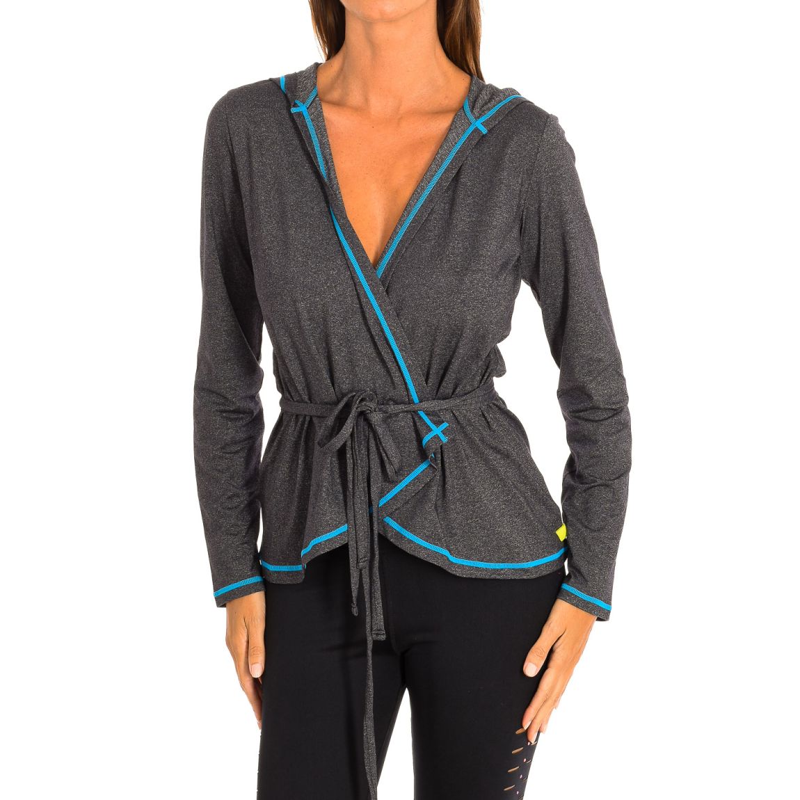 Veste de sport à capuche et manches longues pour femme Z1T00503 main product photo