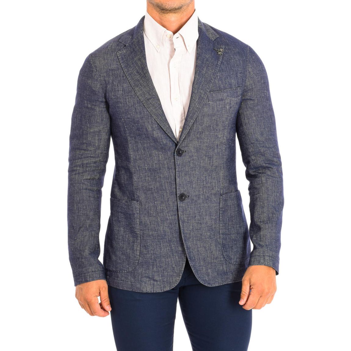Blazer manches longues coupe régular PMJA04-TW338 homme main product photo