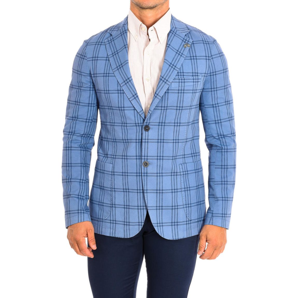 Blazer manches longues coupe régular PMJA06-JQ028 homme main product photo