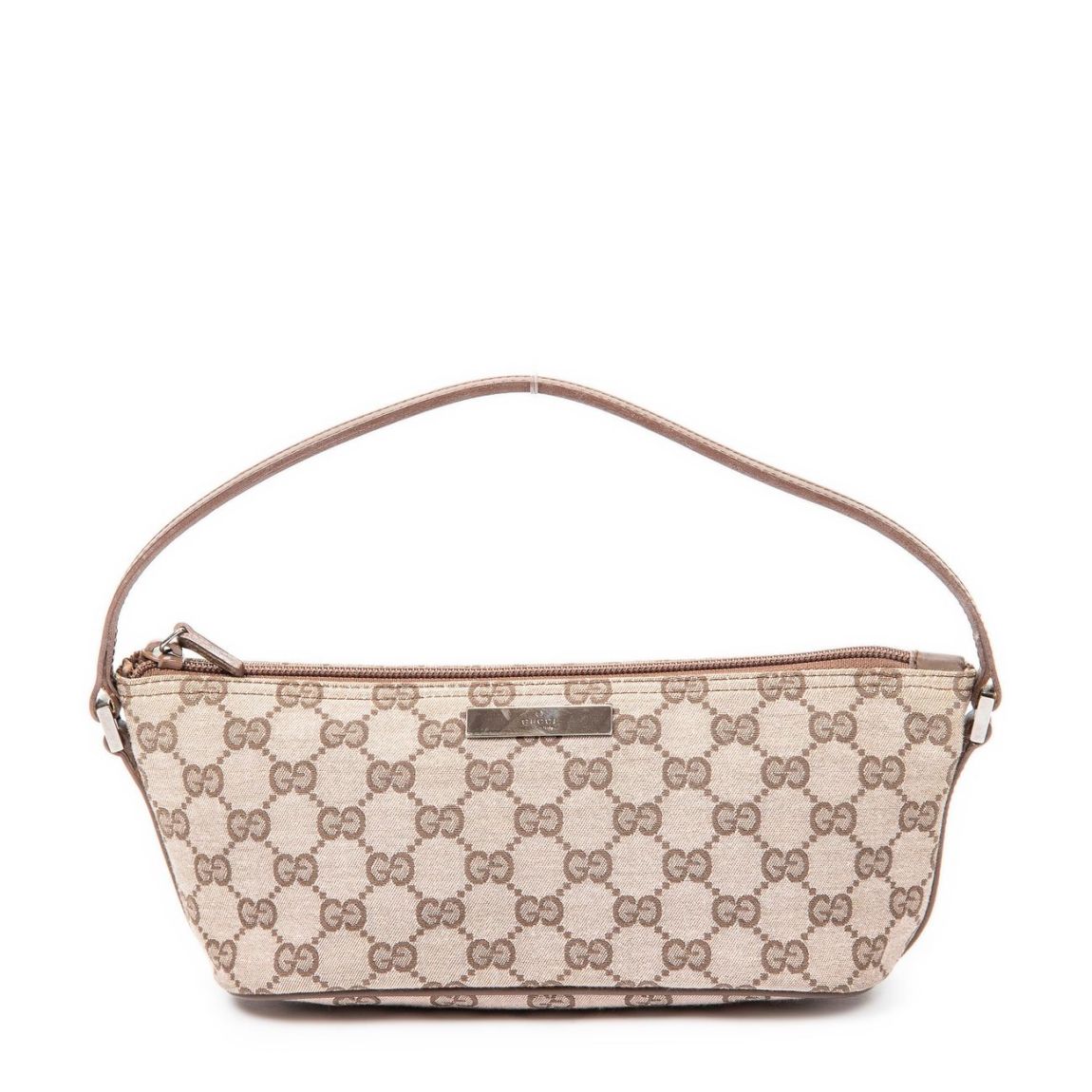 Gucci Boat Pochette en Beige/Marron main product photo