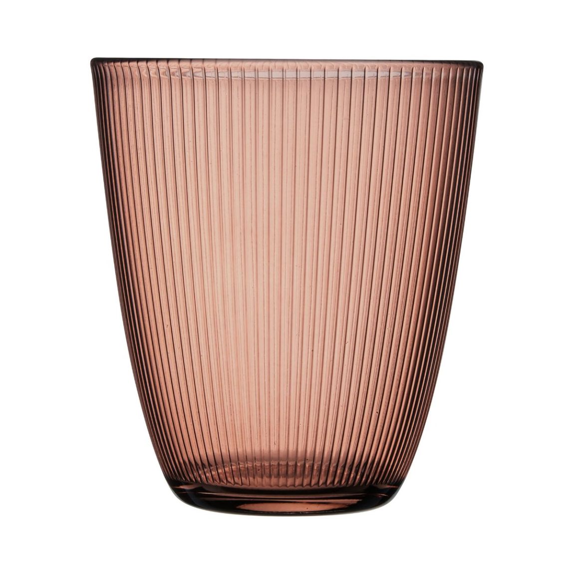 6 verres à eau marrons 31cl main product photo