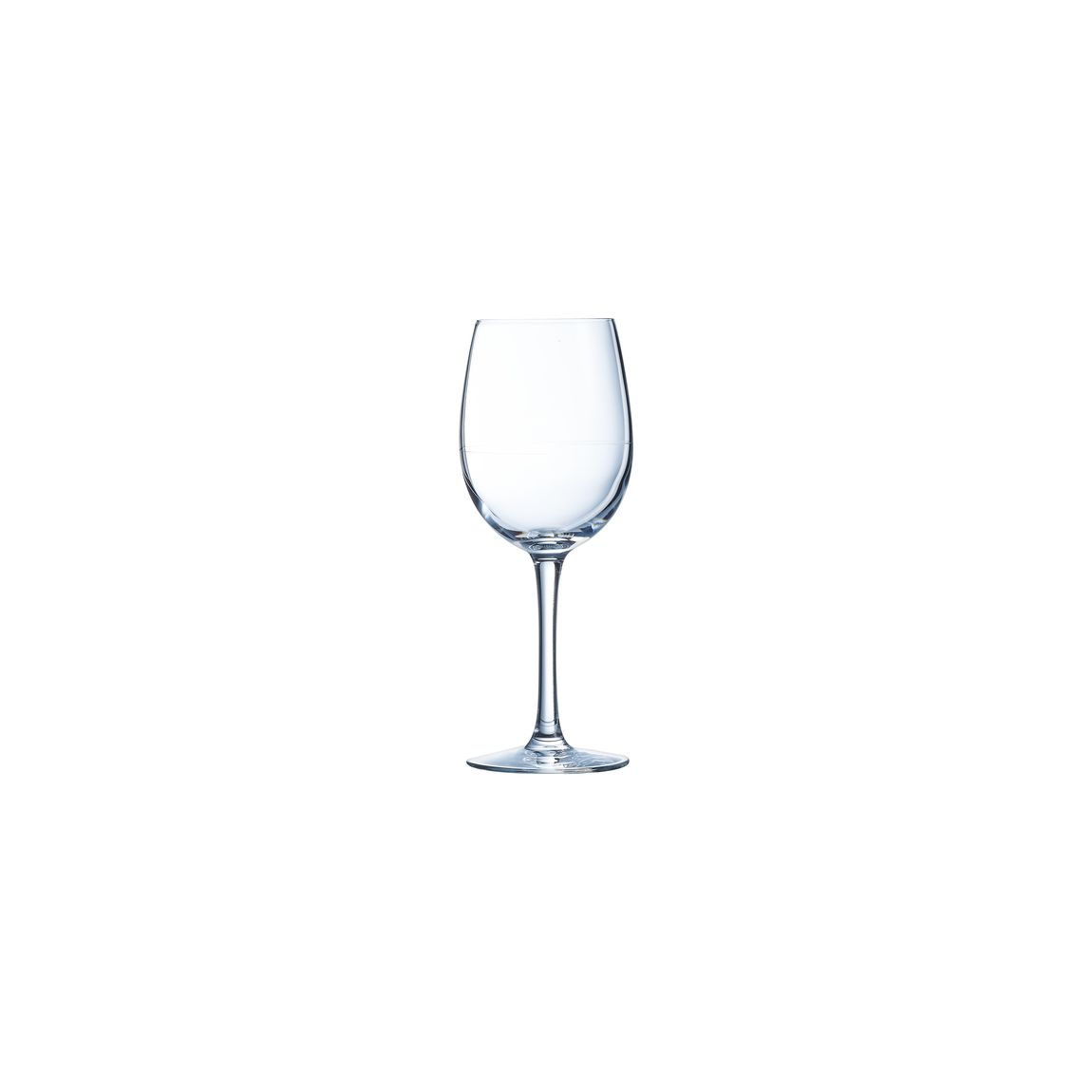 6 verres à pied tulipe 35 cl jaugés main product photo