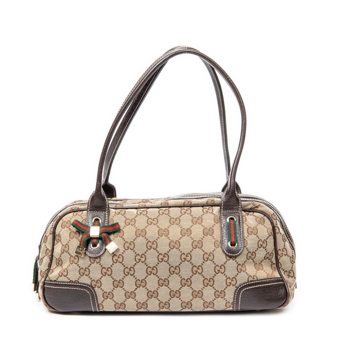 Gucci Web Princy Boston en Beige/Marron main product photo