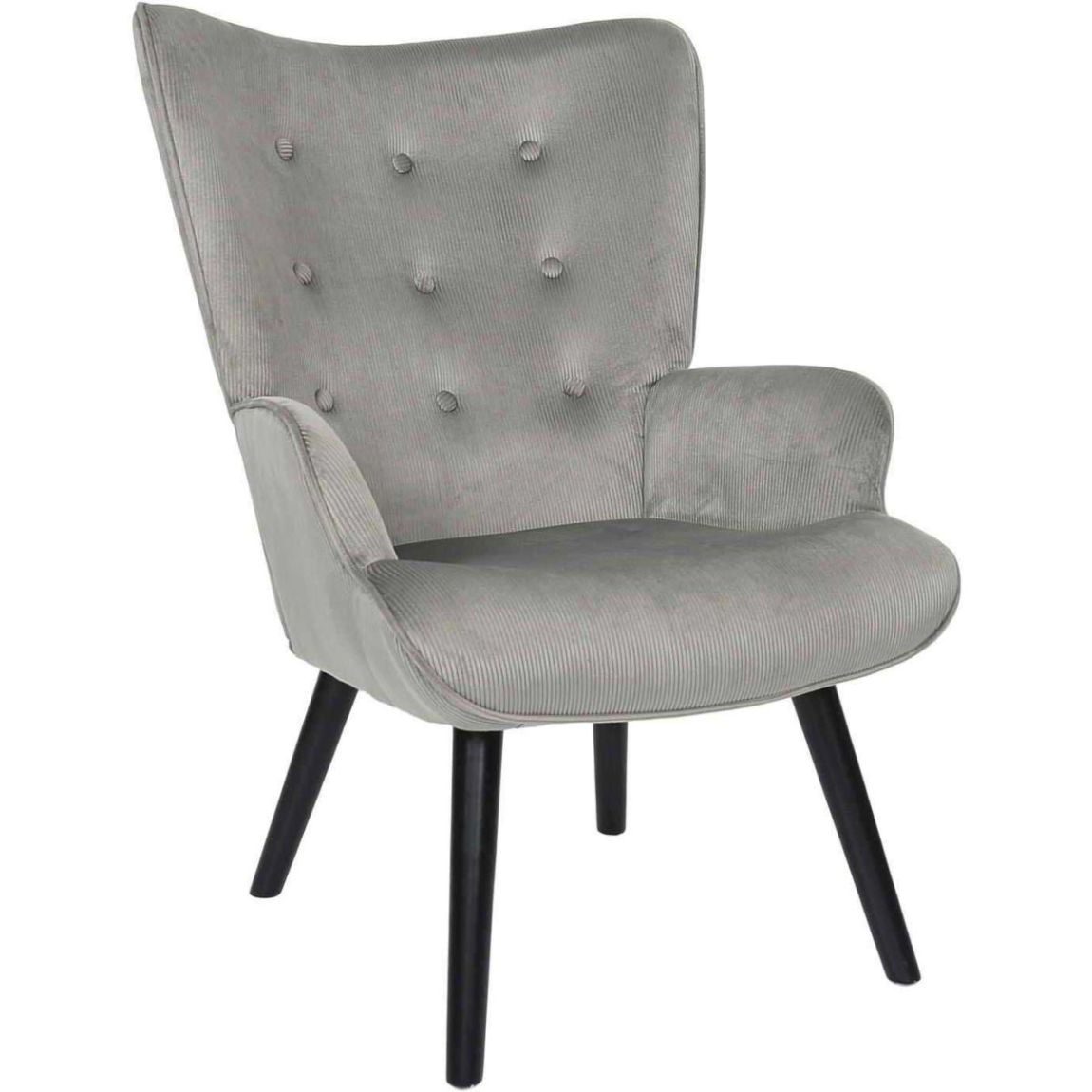 Fauteuil en velours côtelé Giulia main product photo