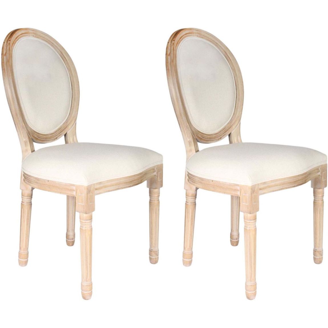 Chaise en bois Eleonor (Lot de 2) main product photo