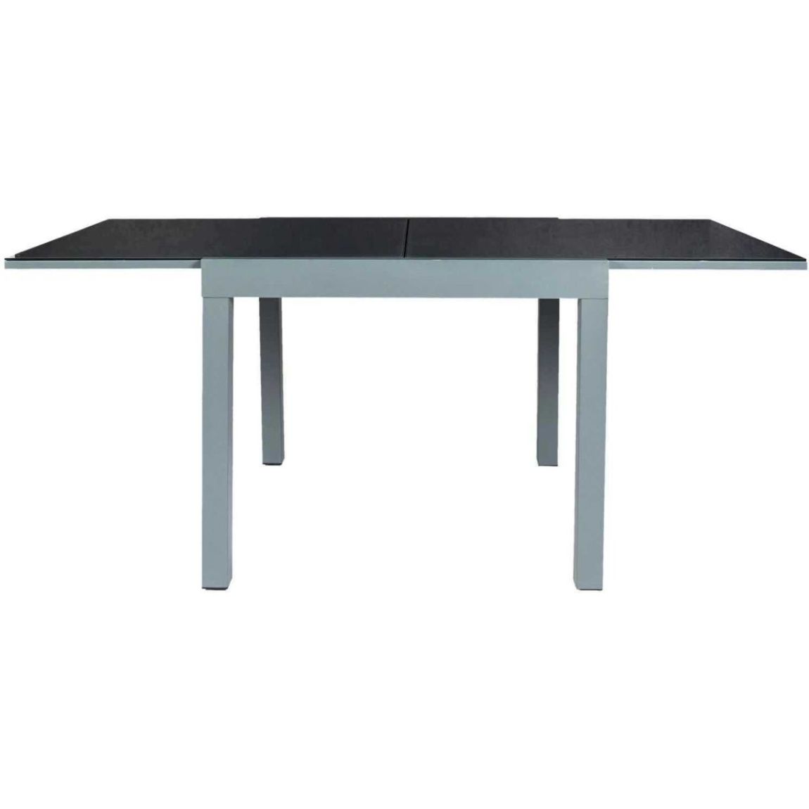 Table de jardin extensible en métal Haria 80 x 80 x 75 cm main product photo