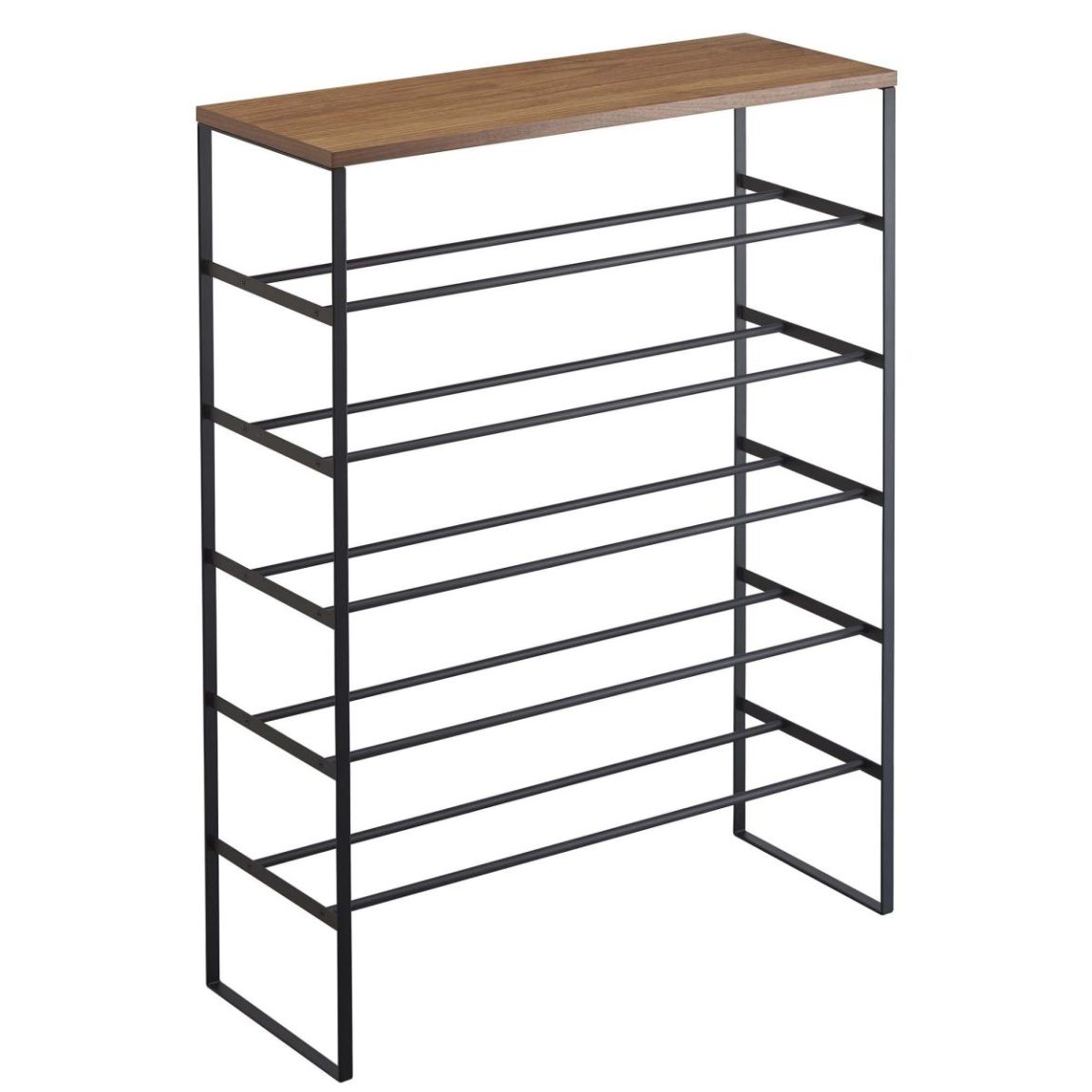Etagère à chaussures en métal et bois Tower main product photo