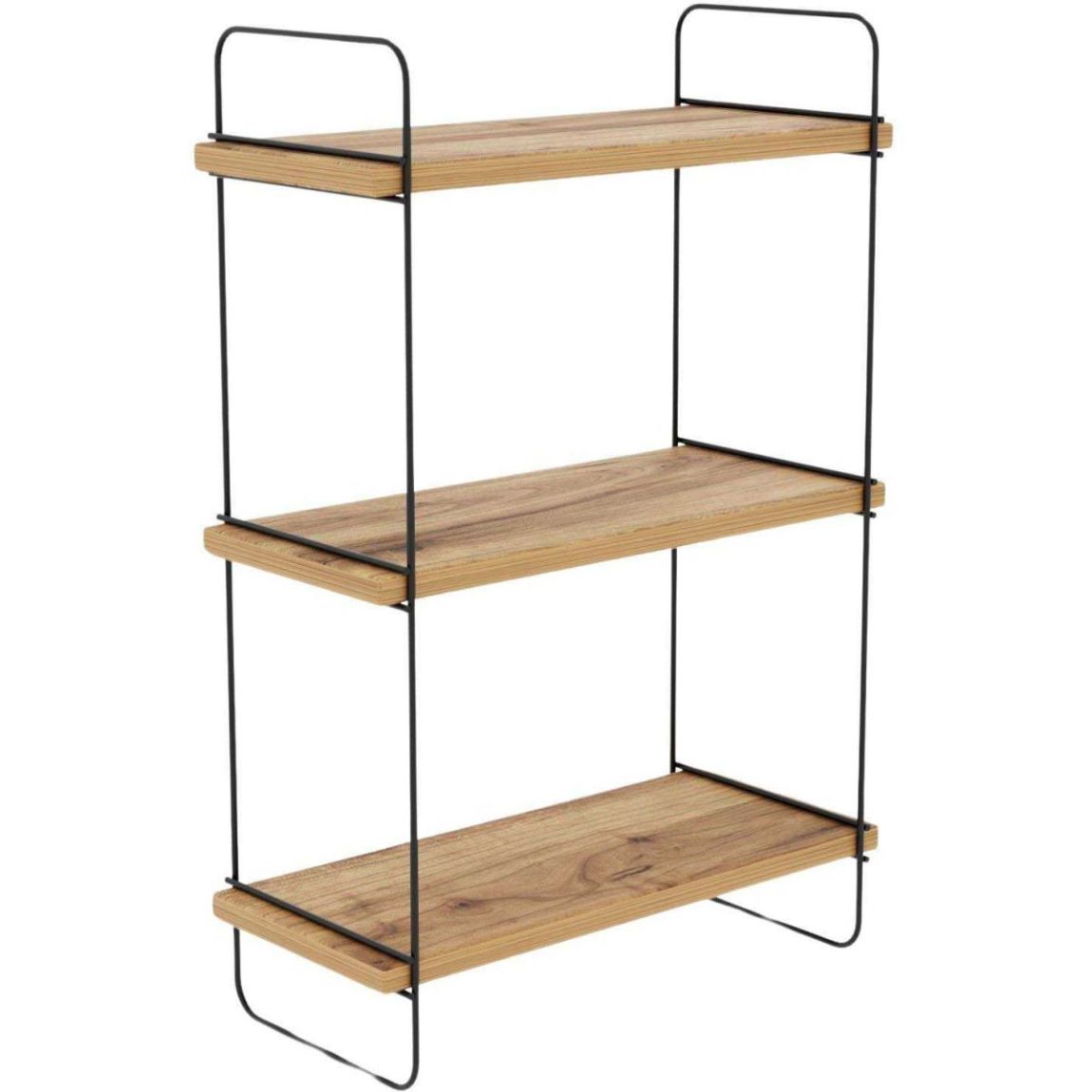 Etagère murale en aggloméré et métal Pulalis main product photo