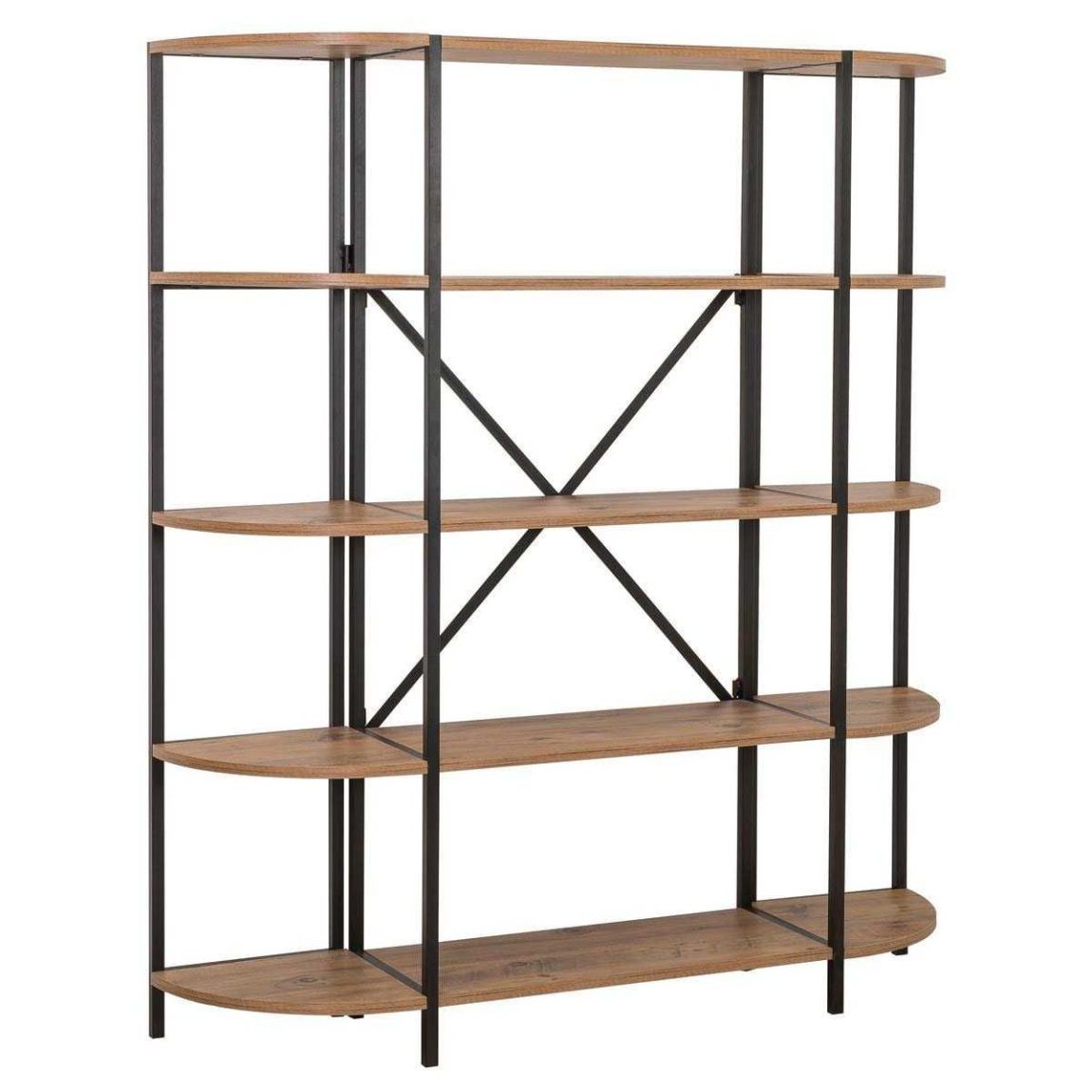 Etagère en aggloméré et métal Signa main product photo