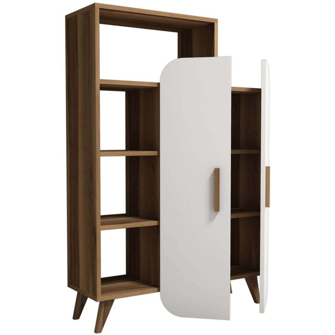 Etagère en aggloméré avec portes fermées Form main product photo