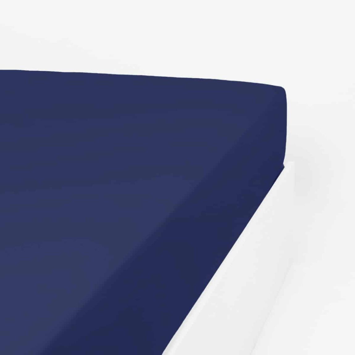 Drap housse uni coton percale 200 fils DESIREE main product photo