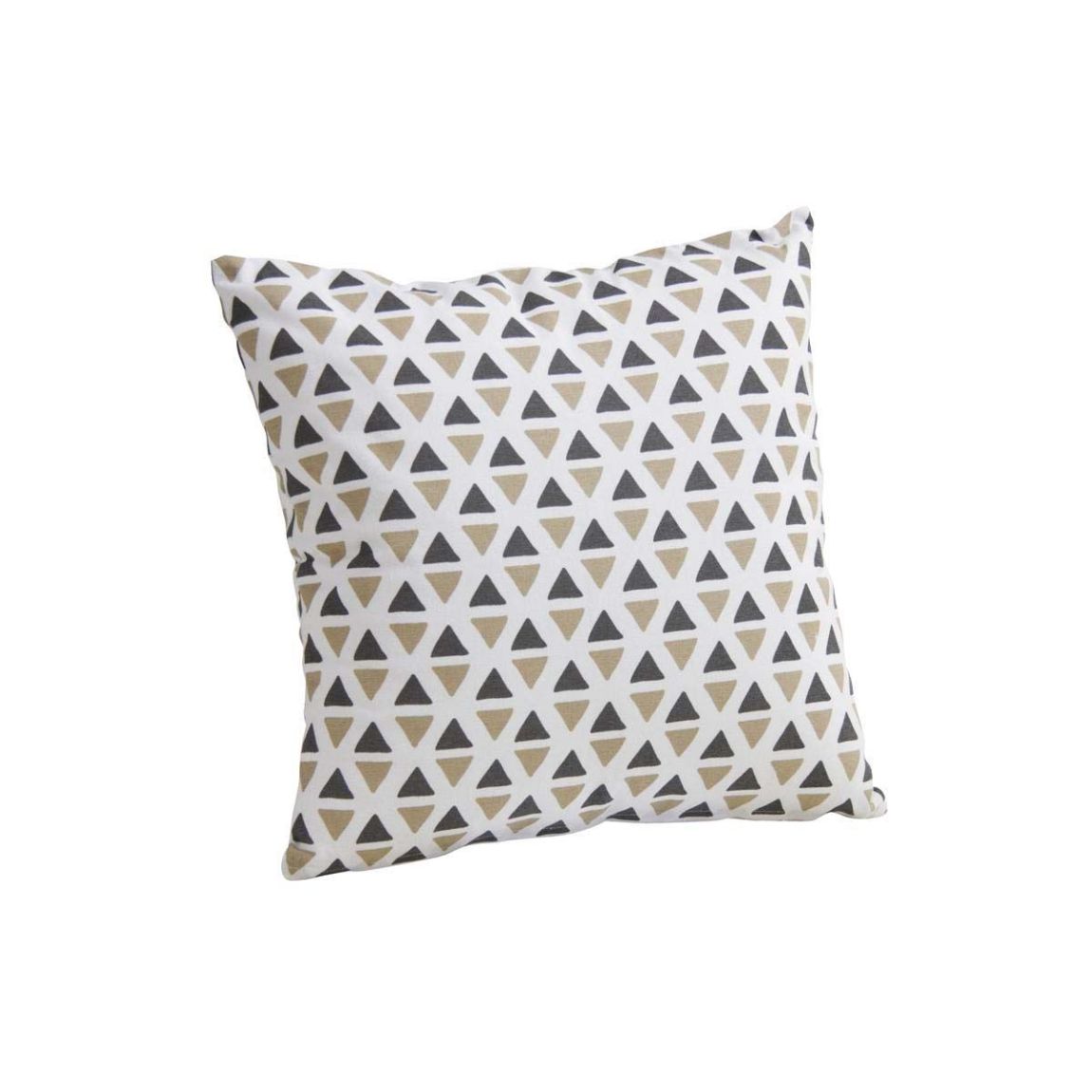 Housse de coussin en coton Triangle main product photo