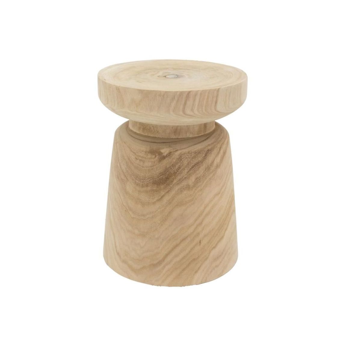 Tabouret en bois paulownia Bouchon naturel main product photo