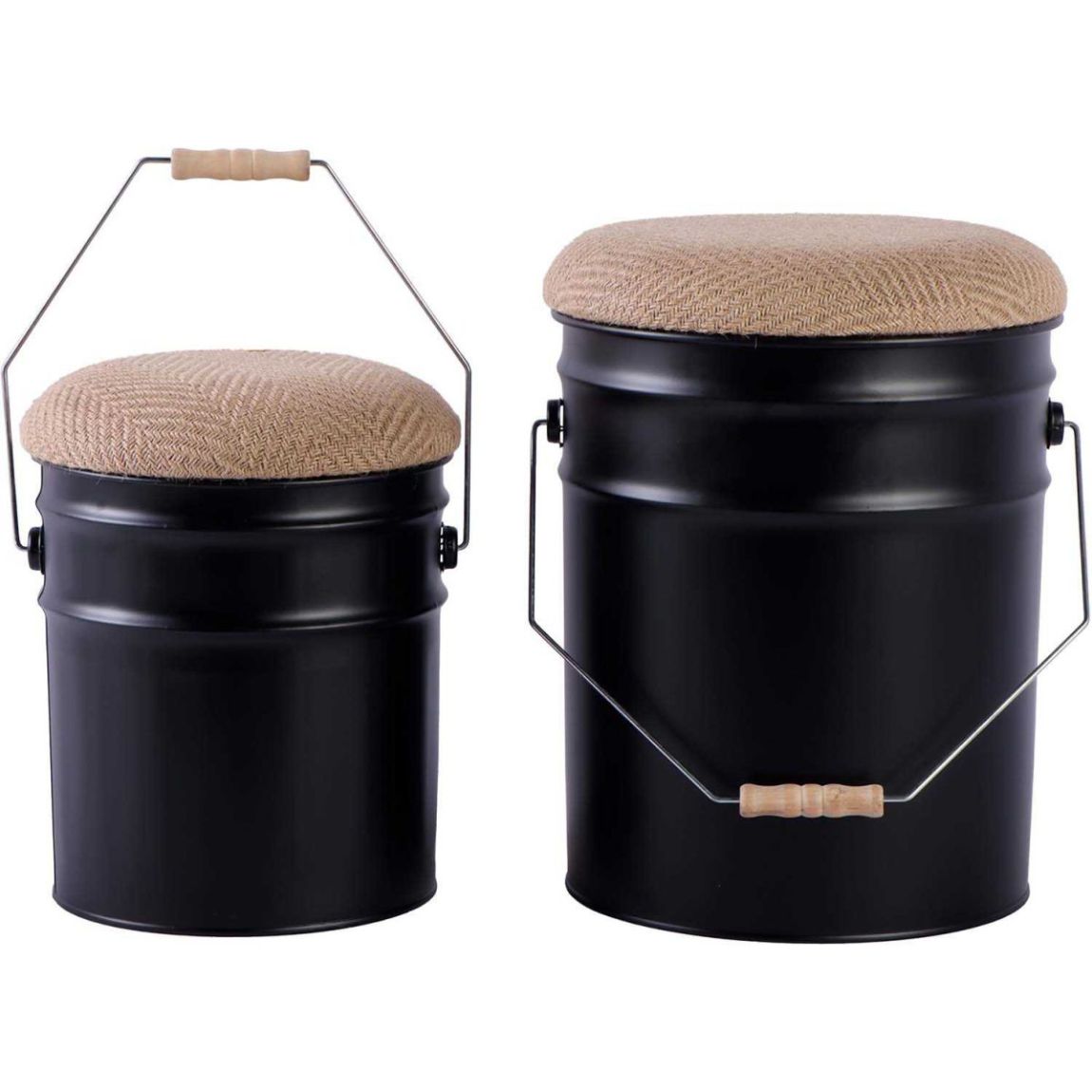Ensemble de 2 tabourets Buckets main product photo