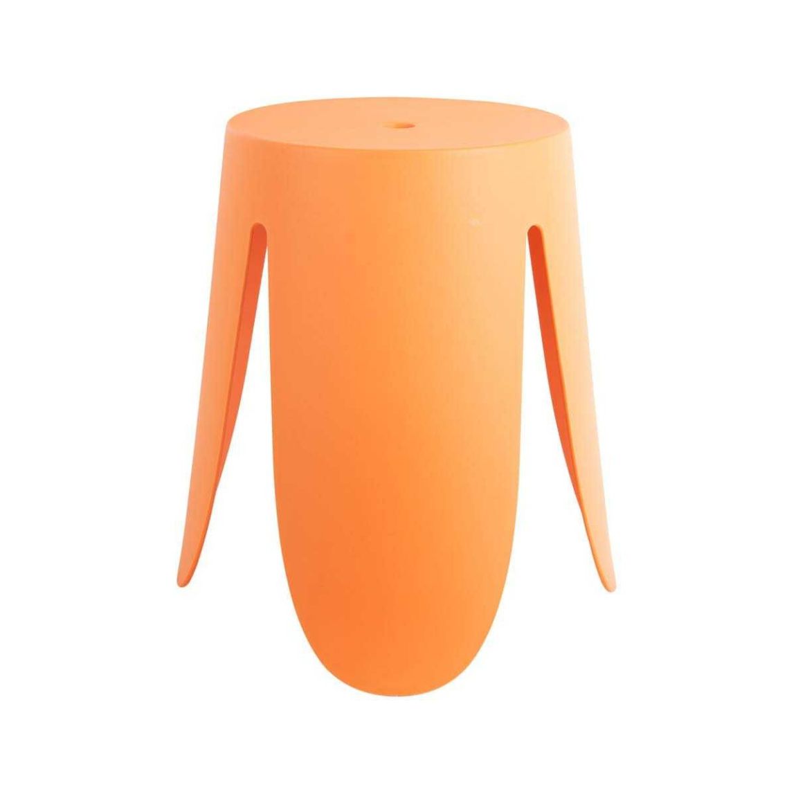 Tabouret en polypropylène Ravish Orange main product photo