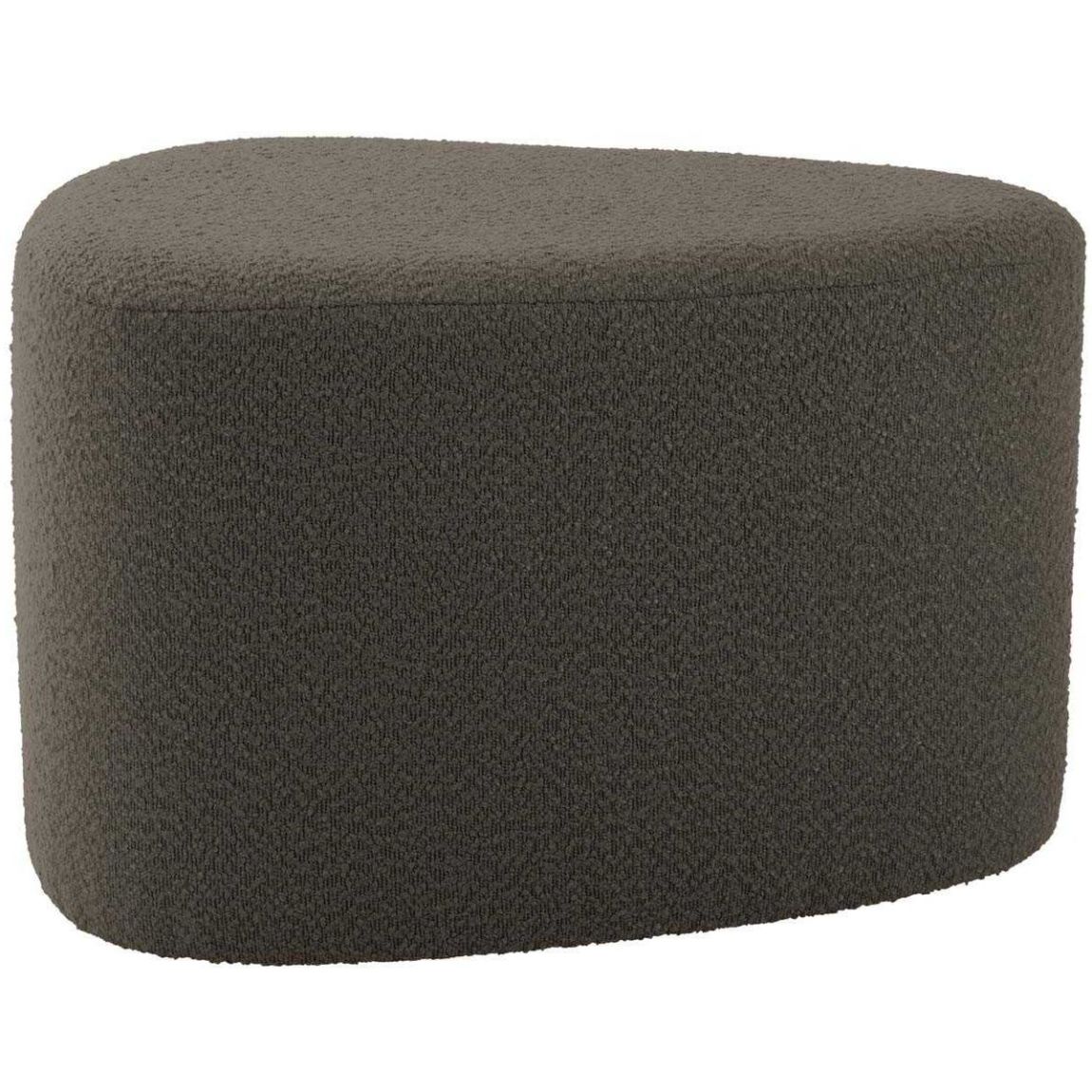 Pouf en tissu bouclette Ada Organic Large main product photo